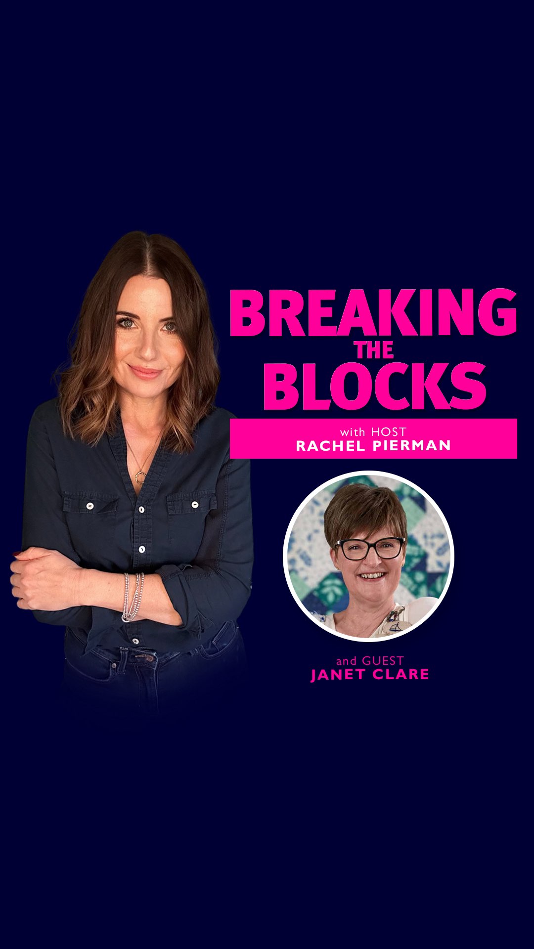 Had a lovely 30 minute meandering conversation with my friend and talented artist @janeteclare where we talked about life in general and how to deal with it! There might just be a pearl or two of wisdom, so if you have 30 minutes, why not pop it on in the background to whatever you were doing, give yourself some time and have a listen… You never know, you might just break a block!