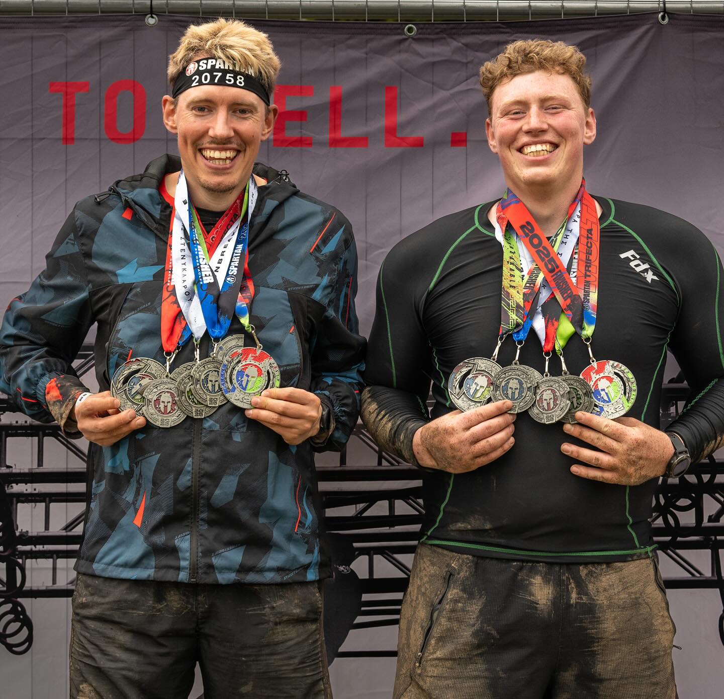 This is SPARTAAAA
This weekend, our very own Dave (aka Mogwai’s resident action man) and his brother Gareth took on the Spartan Trifecta in Scotland – and smashed it 💪
For those who don’t know, the Trifecta isn’t your average weekend jog – it’s three brutal obstacle races across one weekend ( and these crazy fools did it in one day) : Sprint, Super, and Beast. Together, that’s pretty much a marathon, but with walls to scale, barbed wire to crawl under, fire to jump over, and a lot of mud.
Dave and Gareth battled through it all with sheer grit – while Sam, camera in hand (and sandwich bag-carrying duties fulfilled), documented the chaos from the sidelines.
We’re seriously proud of the lads – and if you’re wondering what resilience, teamwork, and brotherly competitiveness look like… here’s a couple of photos 👀
#SpartanTrifecta #MogwaiOnTheMove #ObstacleRace #TeamMogwai #spartanrace2025 #spartan #spartanrace