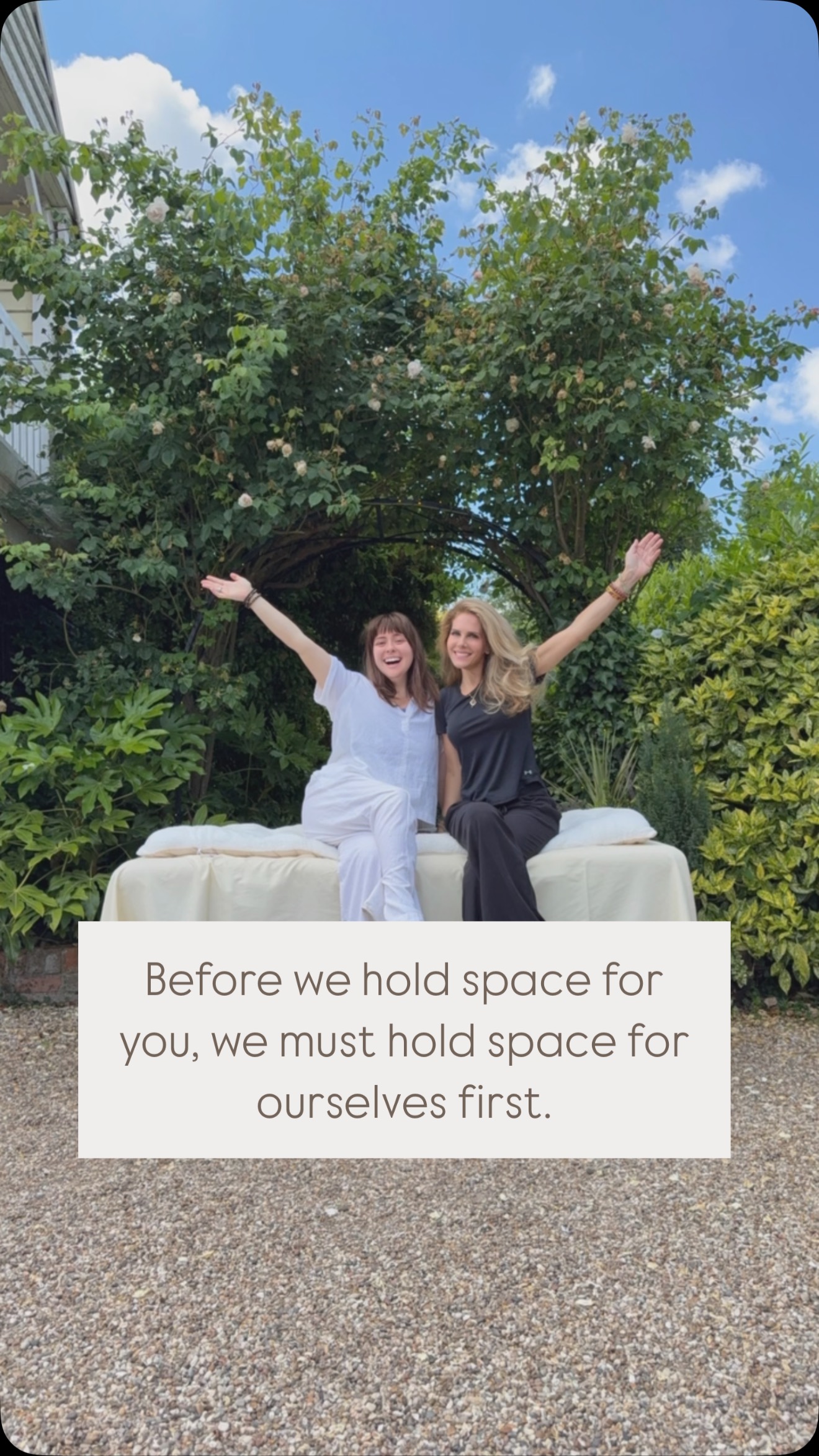 Before we guide others home to themselves, we must meet ourselves first✨
Regardless of any title — healer, guide, channel, practitioner — we are two souls devoted to tending to our own inner landscapes first. This is where real power lives: not in pretending we have it all together, but in the raw, humbling beauty of being witnessed, softened, and reorganized by each other’s medicine.
Continued care — whether spiritual, physical or emotional — is not a luxury. It’s a remembrance that we are living, breathing ecosystems. Modern science shows our nervous systems don’t heal in isolation; they regulate, expand, and find safety through co-regulation. Every time we pause to be held, every session we receive, every layer we unravel — we rewire old patterns, soften survival responses, and expand what’s possible for our bodies, minds and relationships.
When we do this consistently, our presence ripples outward. The care we offer ourselves becomes a frequency we broadcast into our families, our communities, and the collective field. Personal healing is never just personal — it’s how we change the world, one regulated, open heart at a time.
This is why we sit with each other first. This is why we invite you in next. Come remember with us — your softness is powerful, your body is wise, your healing is holy.
Join our next gathering — in London, California, New York, Utah, Colorado and Toronto 💚
#energyhealingpractitioner #healing #consciousness #wellbeing #lookingafterme #selfcare #higherself #workingonme #itsimportant #energetics #soul #spiritual #higherself
