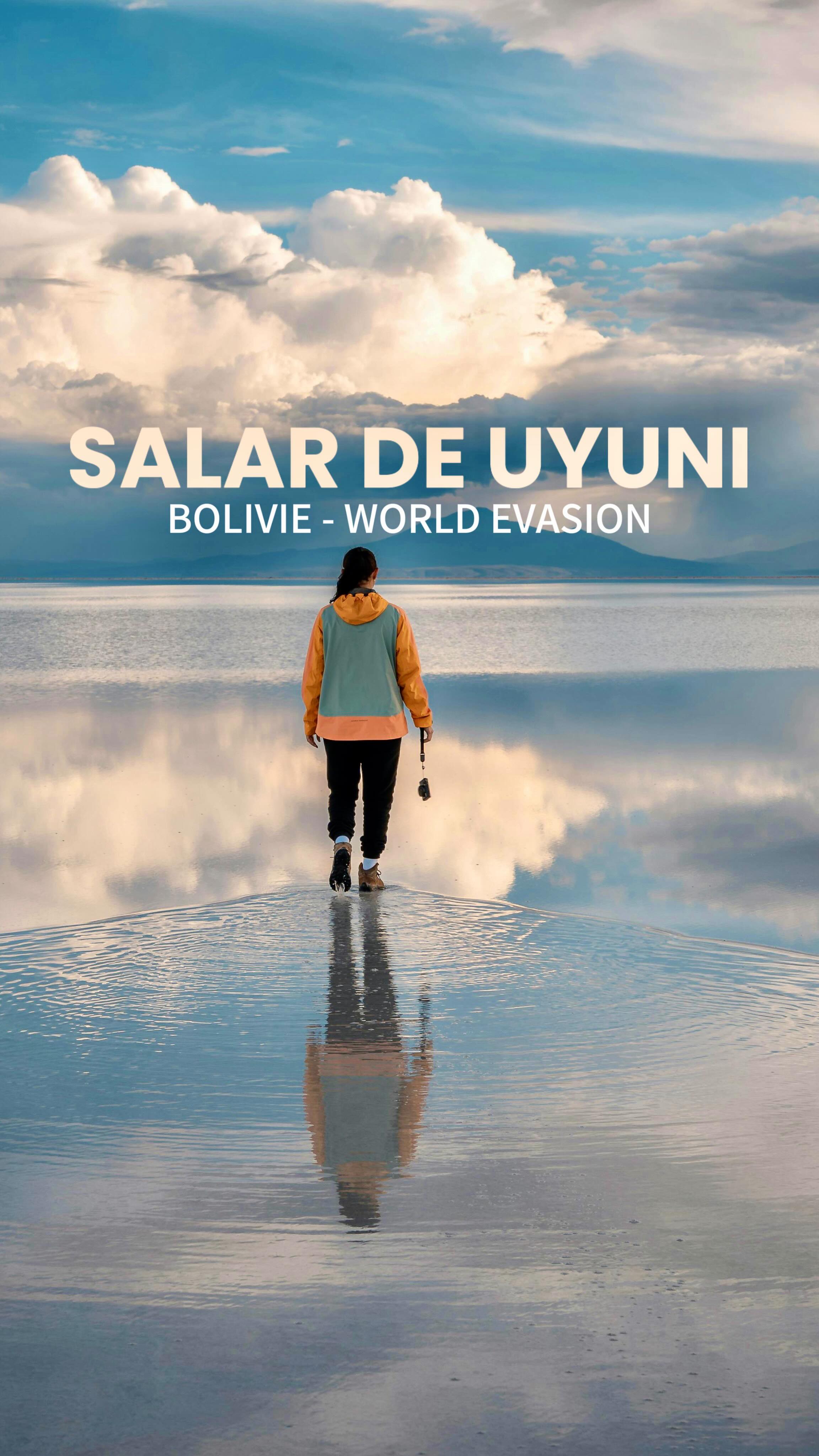 🏜️✨ Immensité blanche, reflets infinis… Bienvenue sur une autre planète : le Salar d’Uyuni en Bolivie 🇧🇴
Tu rêves d’y mettre les pieds ? 👣
#bolivie #voyage #uyuni #instagram #viral