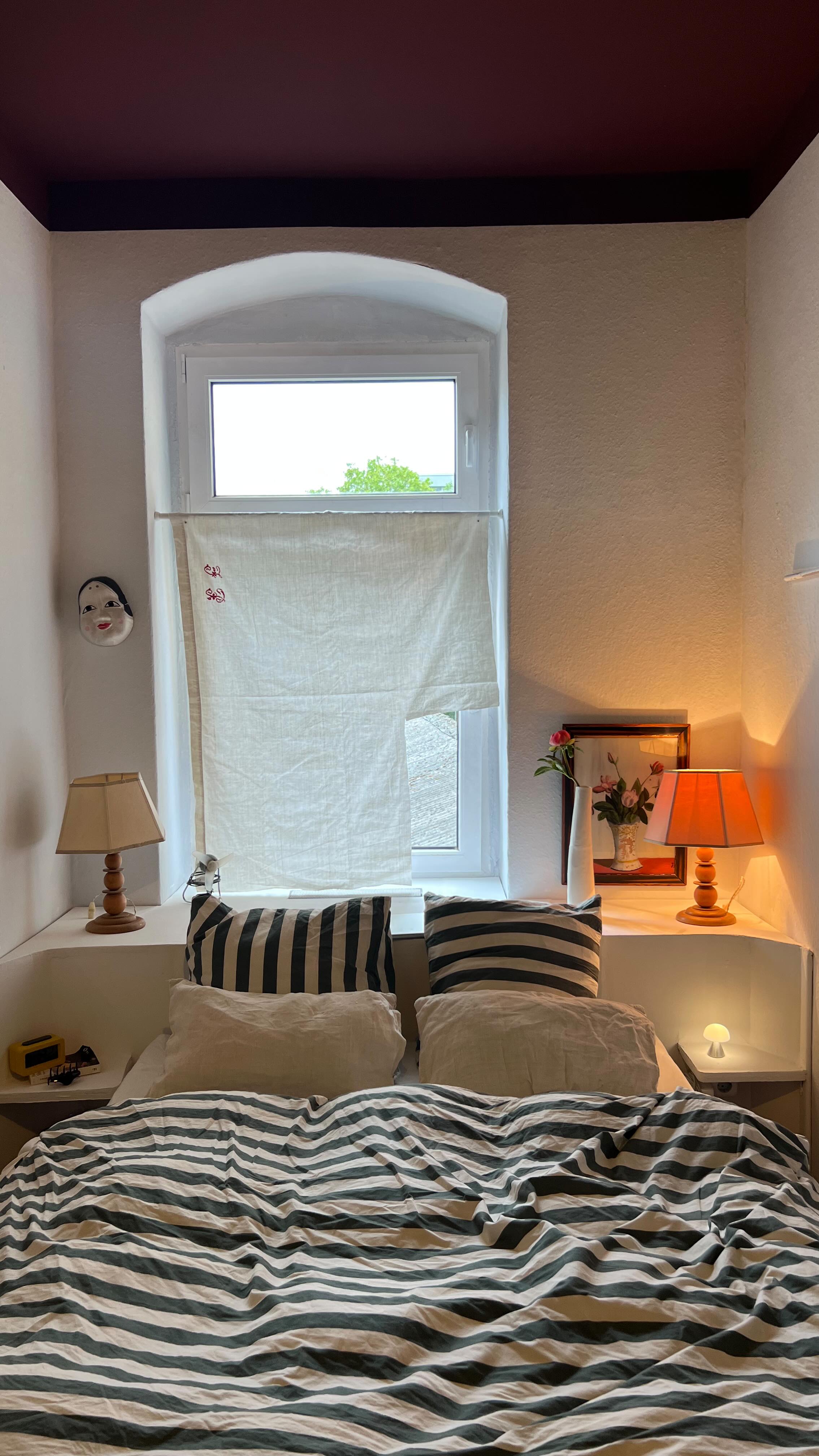 Part 03 of my bedroom makeover: The headboard!!
So the idea was to make it look like a built in piece of furniture and it turned out quite good (in my opinion)!
I built it like you would build a drywall, mostly because I wanted to try it this way, but I guess it could have been done in an easier way… anyway I tried something new and I’m very happy with the result!
What do you think?
#berlininterior #interiordesign #bedroommakeover #bedroomrenovation #headboarddiy #builtinfurniture #bedroomdecoration #homedecor #beforeandafter