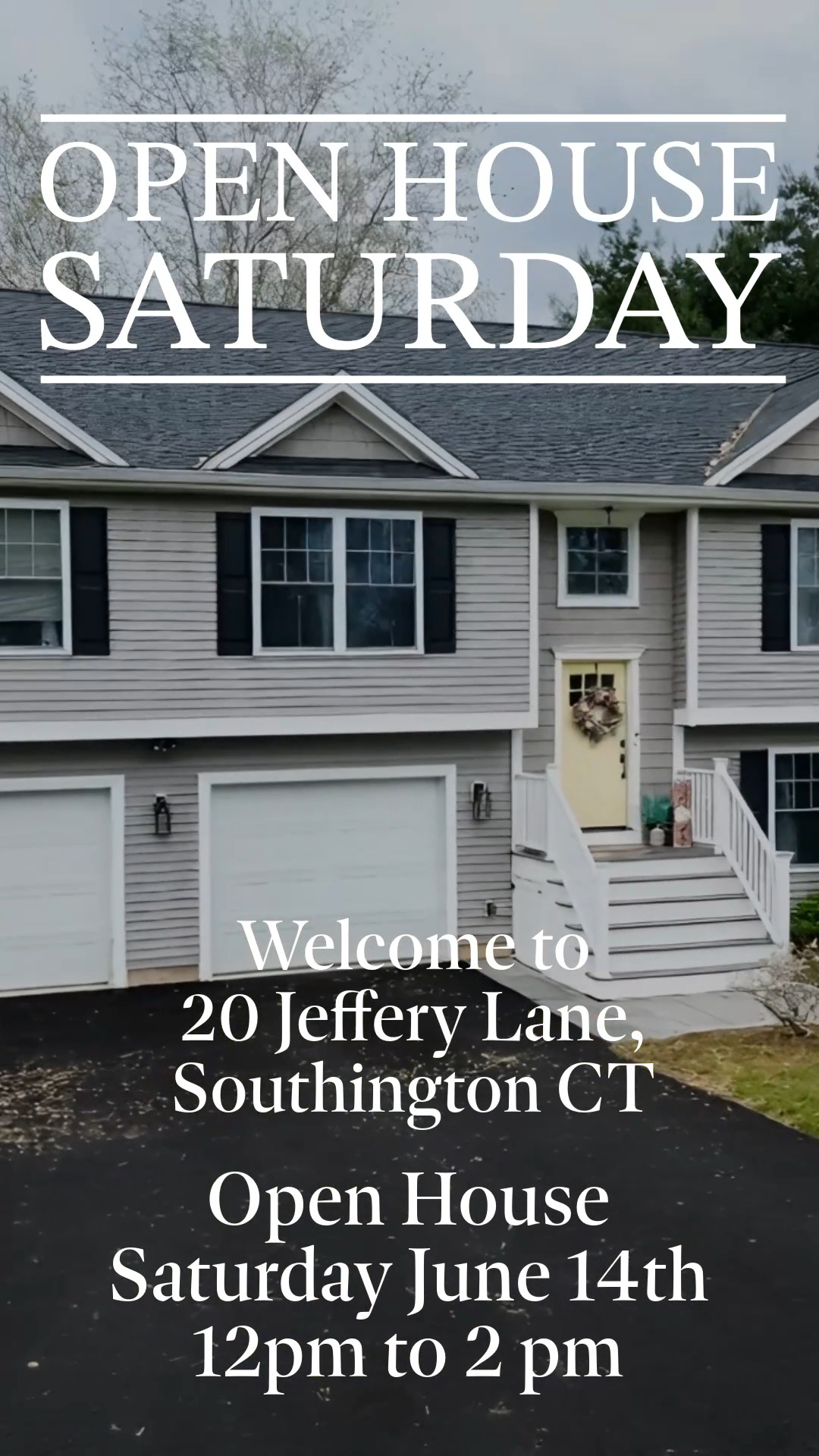 Open House Saturday, June, 14th from 12pm to 2pm. Beautiful raised ranch style home in Southington, CT. 4 bedrooms and three full baths. Newly constructed in 2024. Move in ready.
Presented by Good Living CT Team / Eddie Gutierrez or Cynthia Lucero - REB.0758749 - CT
🔗 www.goodlivingct.com
🏡 Better Homes and Gardens Real Estate- Gaetano Marra Homes
# connecticutopenhouse #GoodLivingCT #ConnecticutRealEstate #connecticutrealestate #OpenHouseWeekend #HouseHunting #realestateexpert