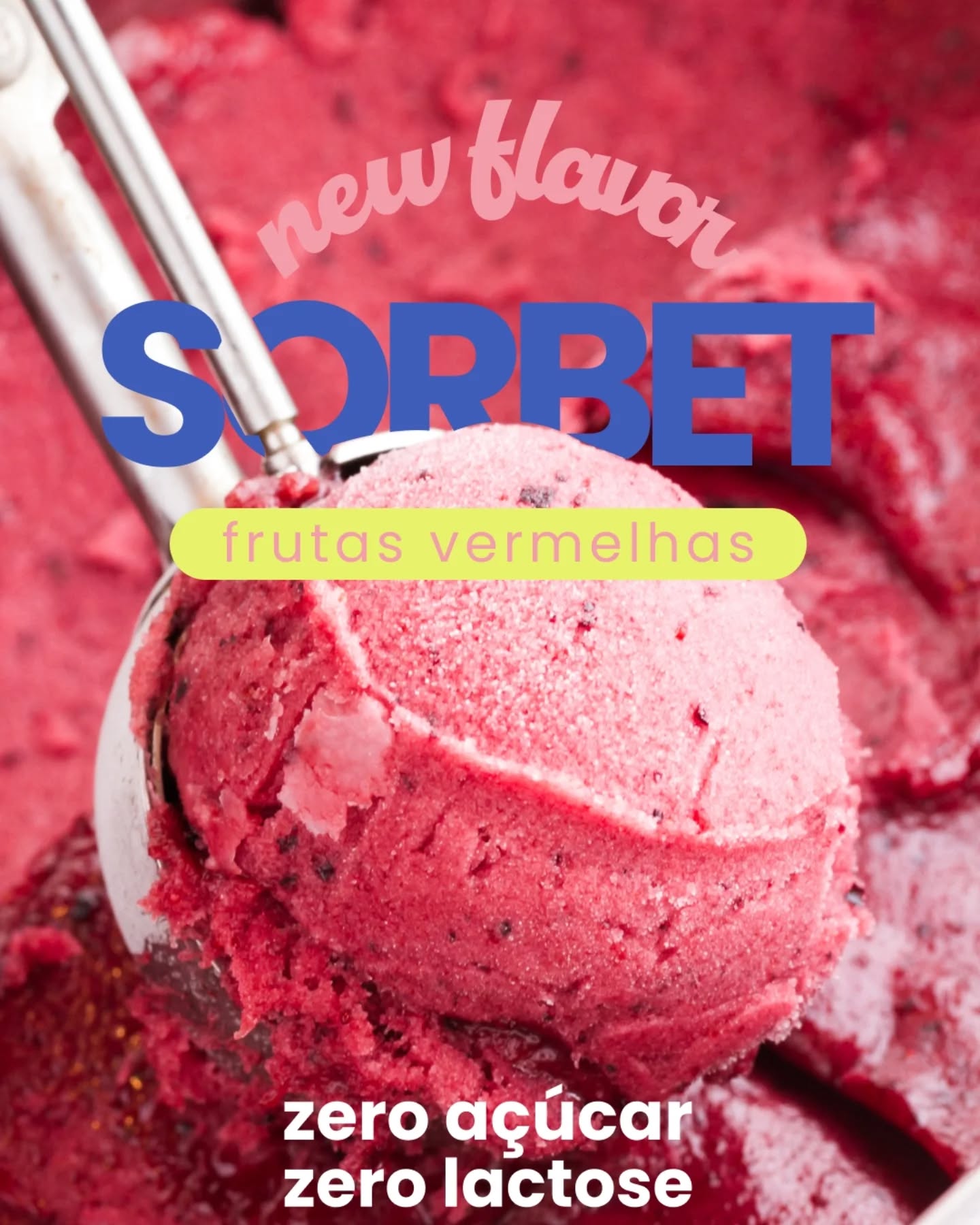 N O V I D A D E NA ÁREA!
Novo sabor de sorvete, agora ele é Zero açúcar e Zero lactose. Sem desculpas e sem culpa!
Peça já o seu, o link está na Bio.