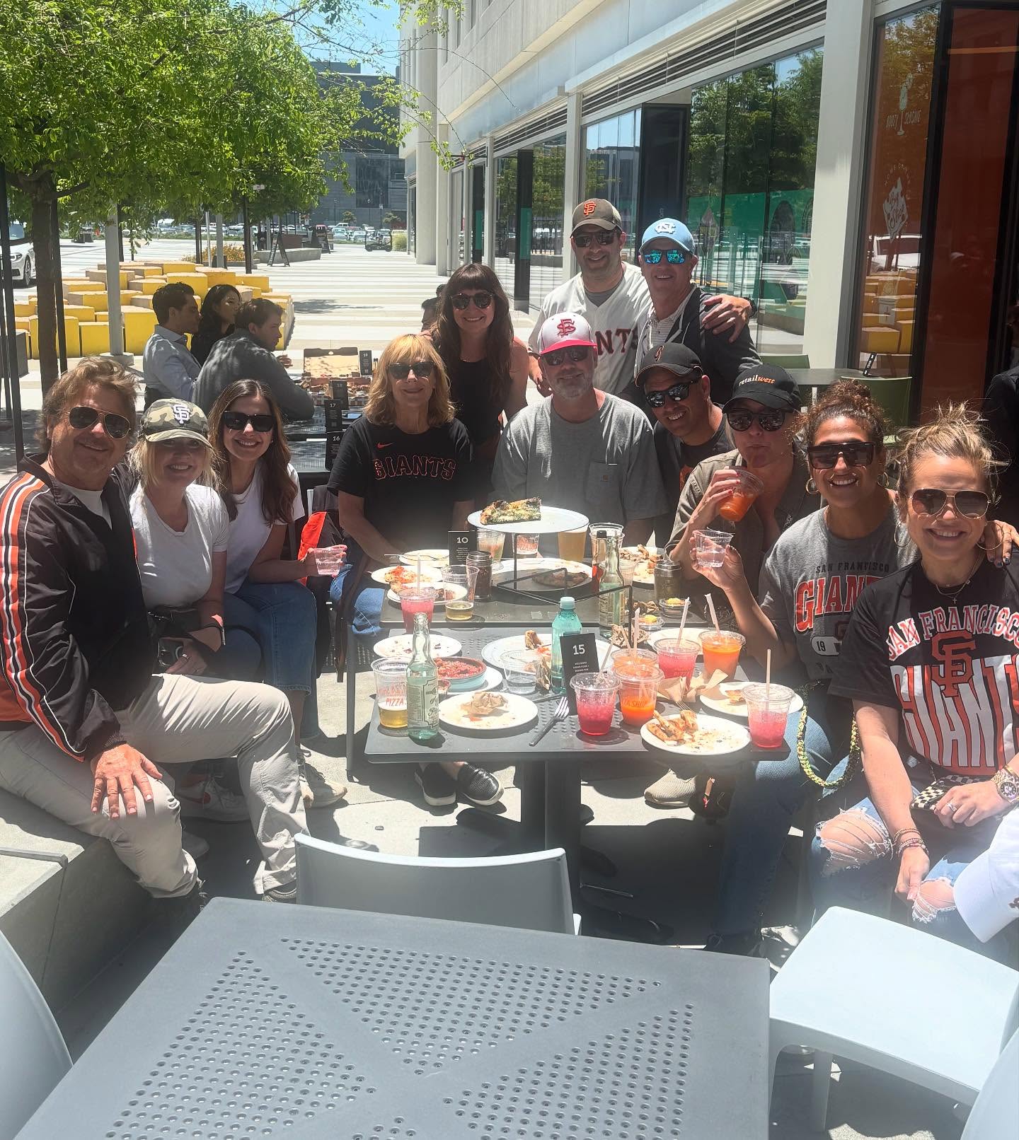 Work hard, play hard! Best team around! Us, and the Giants! Orange + Black forever! 🧡🖤