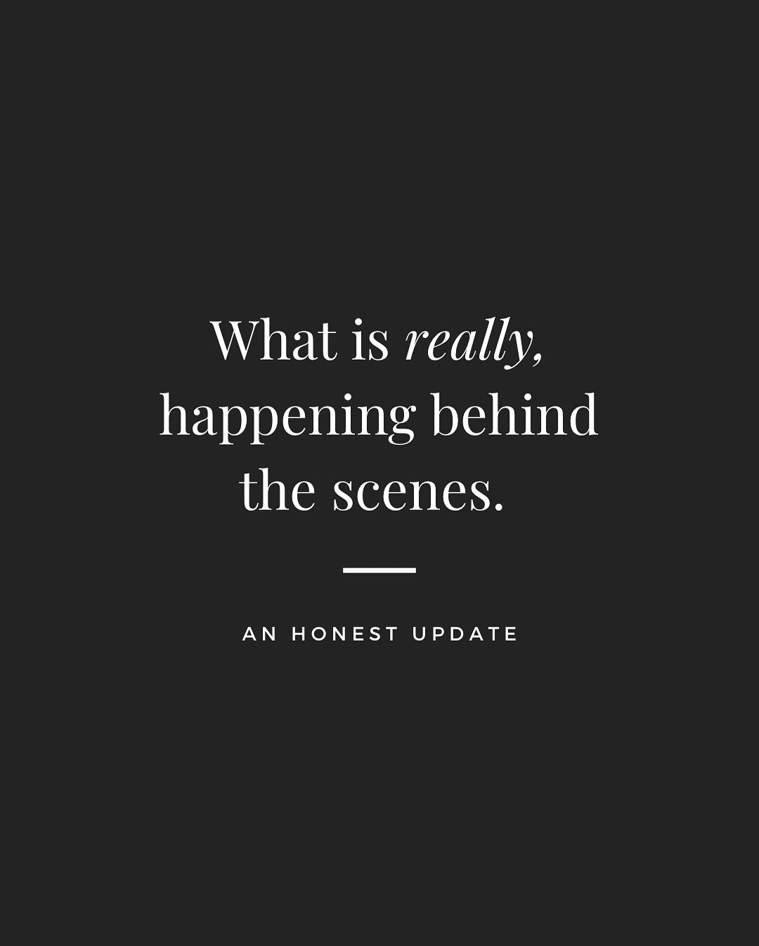 A raw, from the heart update ~
I never, ever over share on social media as its just not who I am or something I have ever been comfortable with. But in a world where running a business mainly from social media is now the norm, I want to be as honest and open as I can. 🤍