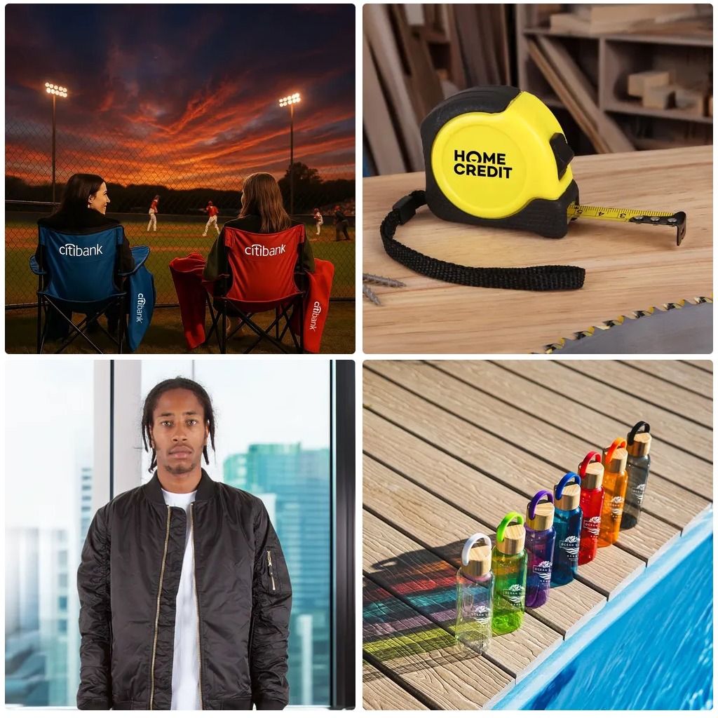 Achieve your marketing goals with our targeted promotional solutions. Message us today to get started. #chairs #tools #jackets #promogifts