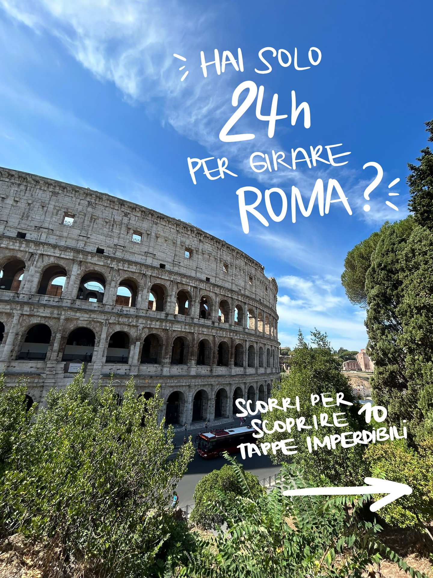 “24 ore a Roma? Impossibile… o forse no?
⏳ Hai solo un giorno ma vuoi visitare la Capitale?
Sfida accettata. 24 ore possono sembrare poco, è vero. Basta sapere cosa vedere e dove mangiare senza perdere tempo.
Ecco 9 cose che non puoi assolutamente perderti (e dove rifocillarti).
I 9 MUST-SEE che NON puoi saltare:
1. Colosseo. L’icona assoluta della città. Anche solo da fuori, è un colpo al cuore.
2. Fori Romani. Una passeggiata nella storia, tra rovine e l’Impero Romano.
3. Pantheon. Il tempio meglio conservato dell’antica Roma. Gratuito, ma con una cupola che lascia a bocca aperta.
4. Piazza di Spagna. Un’immensa scalinata, fiori e delle foto da cartolina.
5. Fontana di Trevi. Tappa obbligatorio, soprattutto dopo il restauro. Lancia una moneta per tornare nella capitale.
6. Altare della Patria. Imponente. Sali le scale per una vista mozzafiato.
7. Trastevere. Il quartiere più autentico, perfetto per cena e tramonto con luci soffuse e strade acciottolate.
8. Piazza Navona. Colori, arte barocca e uno dei gelati migliori della città.
9. Castel Sant’Angelo. Una fortezza con vista su San Pietro e il Tevere.
10. San Pietro. Maestosa, spirituale, con la Basilica che toglie il fiato (e volendo puoi salire anche sulla cupola).
🍕 Dove mangiare (bene e veloce):
📍Trapizzino
Il classico street food romano… con una svolta!
Non è un panino, non è una pizza... è pura genialità italiana! Il Trapizzino è un cono di pizza croccante farcita con specialità della tradizione: polpette al sugo, pollo alla cacciatora, parmigiana di melanzane e molto altro.
Perché è perfetto per Roma in 24h:
* Veloce da mangiare anche camminando
* Solo 5€ per ricaricarti
* Esperienza unica al 100% romana
* Disponibile sit-down O take-away
Vuoi un’esperienza più “da sedersi e godersela”?
Vai da Roscioli, uno dei templi della carbonara a Roma.
📌 Salva questo post se stai per esplorare Roma (anche solo per poche ore).
💬 Conosci un altro luogo imperdibile? Lascia il tuo consiglio nei commenti! 👇
#Roma #Roma24h #VisitareRoma #RomaInUnGiorno #TravelItaly #RomaTips #ItalyTravel #Trapizzino #Colosseo
Roma | Weekend Roma | Itinerario Roma |Dove mangiare a Roma