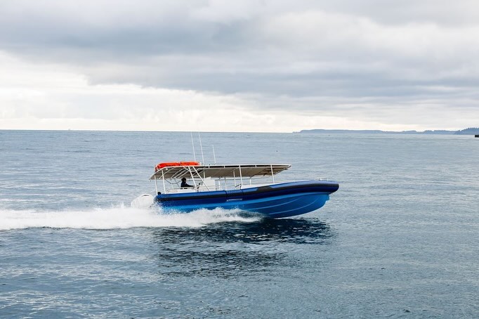 The custom-built 12.5m NAiAD designed RHIB named “Olohana” for Hawaii Nautical. The vessel, designed by NAiAD and built by Brix Marine, is set to enhance the Na Pali Coast guided tour experience.
Key features of the Olohana include:
Innovative “swim club” side doors in the collar system
Aluminum structure that hinges for easy water access
NAiAD’s renowned RHIB hull design for optimal stability and speed
Get in touch with us today for boat designs for your unique needs!
#TWPG #naiad #naiadboats #4WDofthesea #boatbuilder #marinetours #hawaiinautical #rigidhullinflatableboats