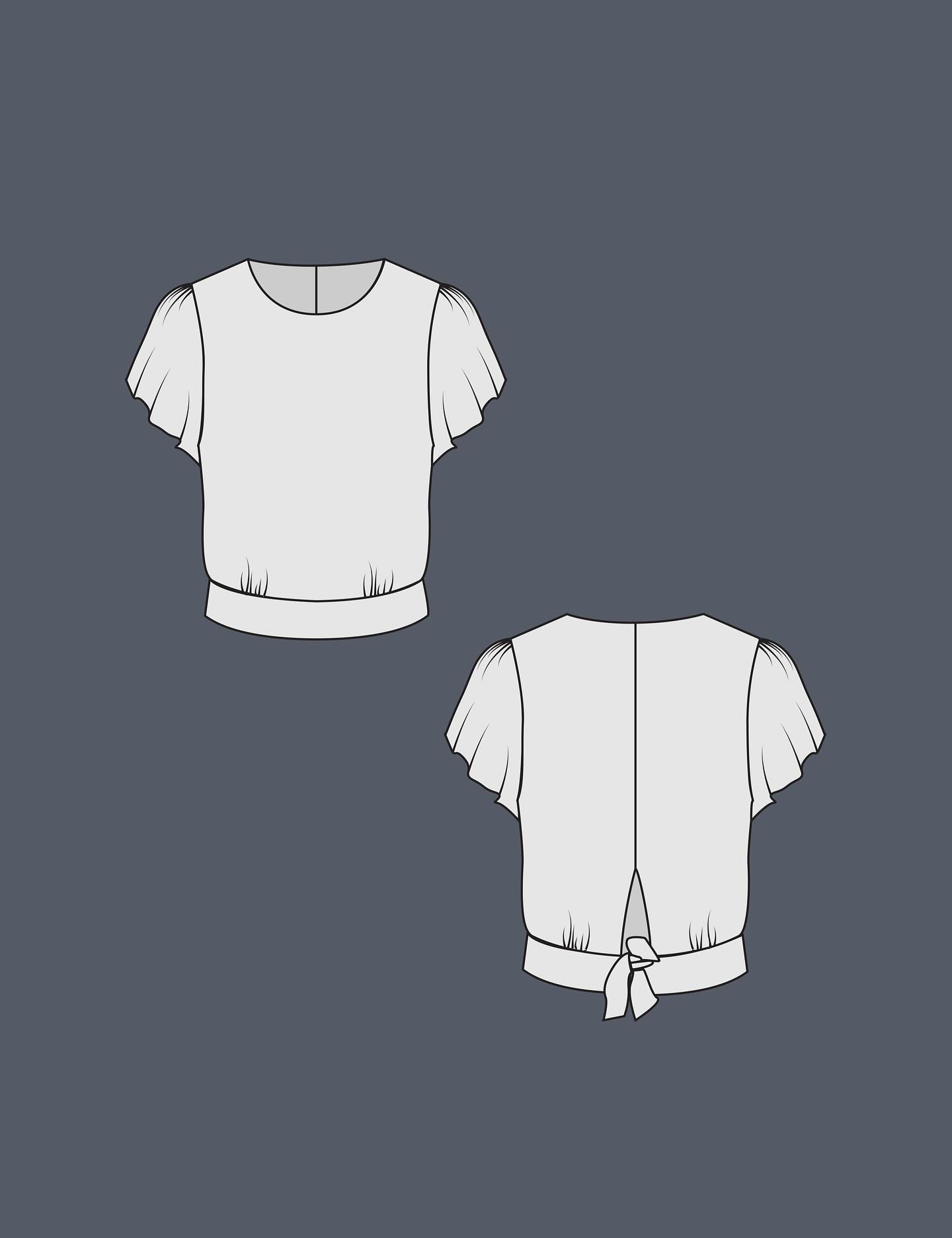 Looking for a lovely Summer top pattern to sew in breezy, lightweight woven fabrics?
Get our #Lilytop now!
.
It’s an exceptional top pattern in relaxed fit, ruffled short sleeves and waistband which is tied up at the back, leaving a small slit opening. Cute details are the small gatherings on sleeves and on body hems.
.
Lily works perfect with lightweight, softly draping fabrics such as Viscose, Cotton Voile, Crepe or Georgette. I’ve chosen a blue with white dots viscose, however it looks beautiful also in plain as well as in florals.
*This is an easy to medium difficulty sewing project. 🧵
.
#sew #sewing #sewsewsew #sewingpatterns #summerpatterns #sustainablesewing