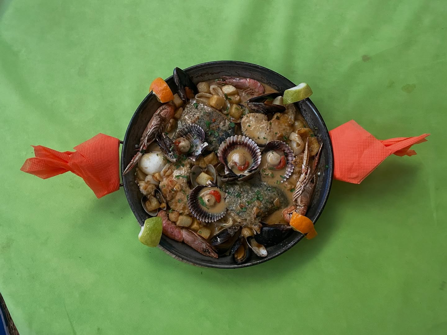 Suquet de pescado y marisco