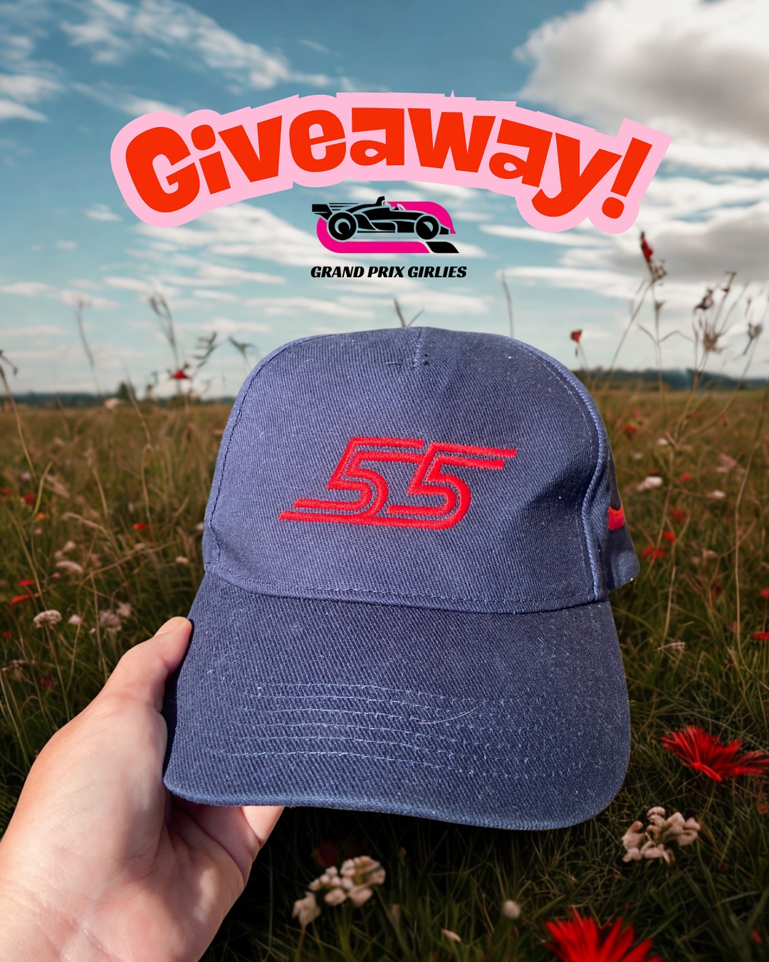 🌶️ GIVEAWAY TIME ✨
WIN this limited edition GRADA 55 Carlos Sainz Cap from the spanish gp 2025 🇪🇸🧢
want to join?
1️⃣ follow our instagram page @grandprix_girlies ✨
2️⃣ share this post to your story
3️⃣ tag a 2 friends in the comment
4️⃣ join our community for women who love motorsport at the link in bio
For a double chance to win comment in our tiktok post too! (Link in bio)
winner will be announced when we will hit 1000 followers!
Good luck everyone🍀✨🌶️
disclaimer: this giveaway is not affiliated with, endorsed by, or sponsored by Formula 1, Carlos Sainz or any other company or brand
#f1 #carlossainz #giveaway #f1giveaway