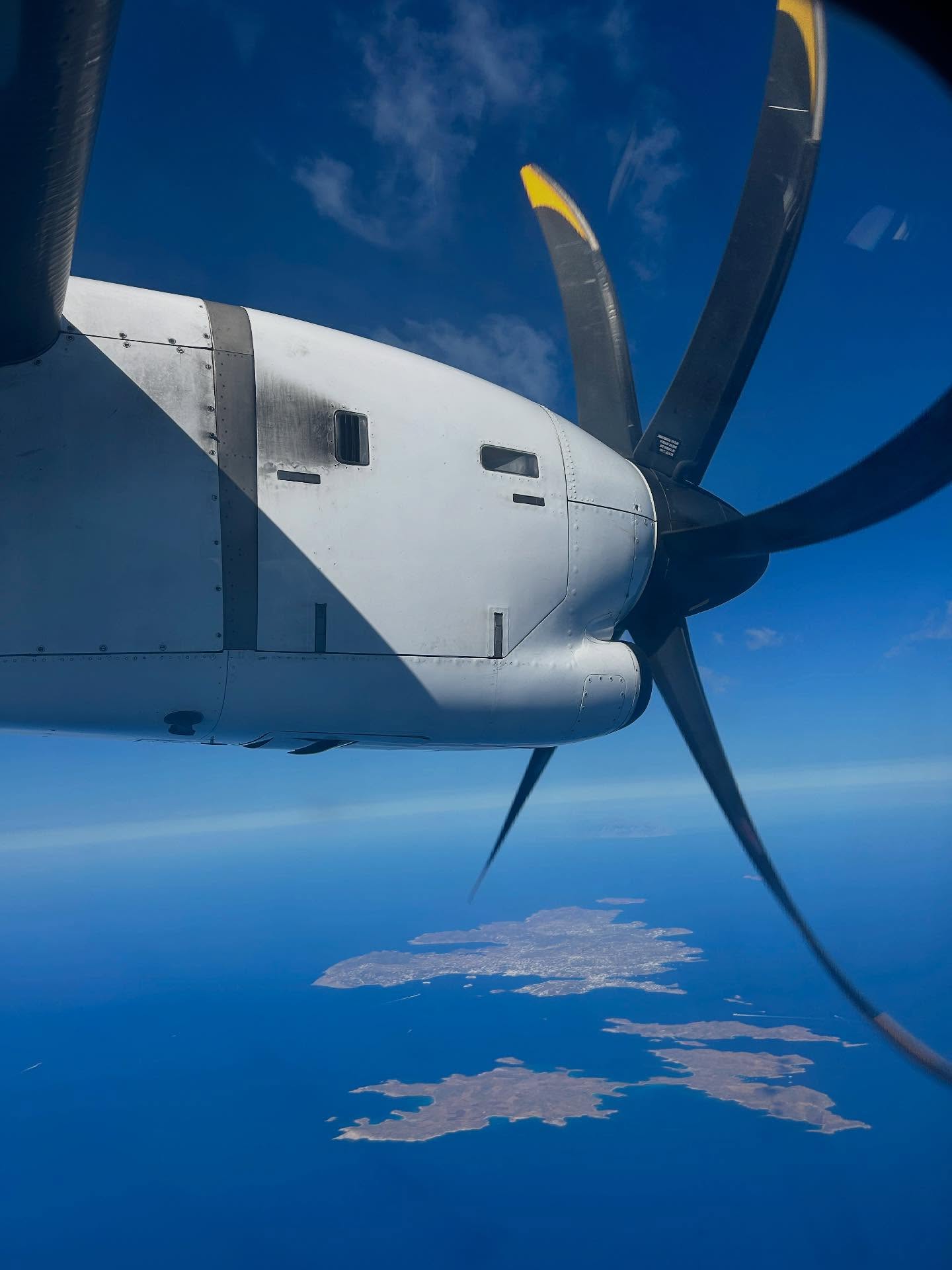 🏝️ Island hopping to Astypalaia in a very small aeroplane!! ✈️
#greece #islands #greekisland #summer #islandlife