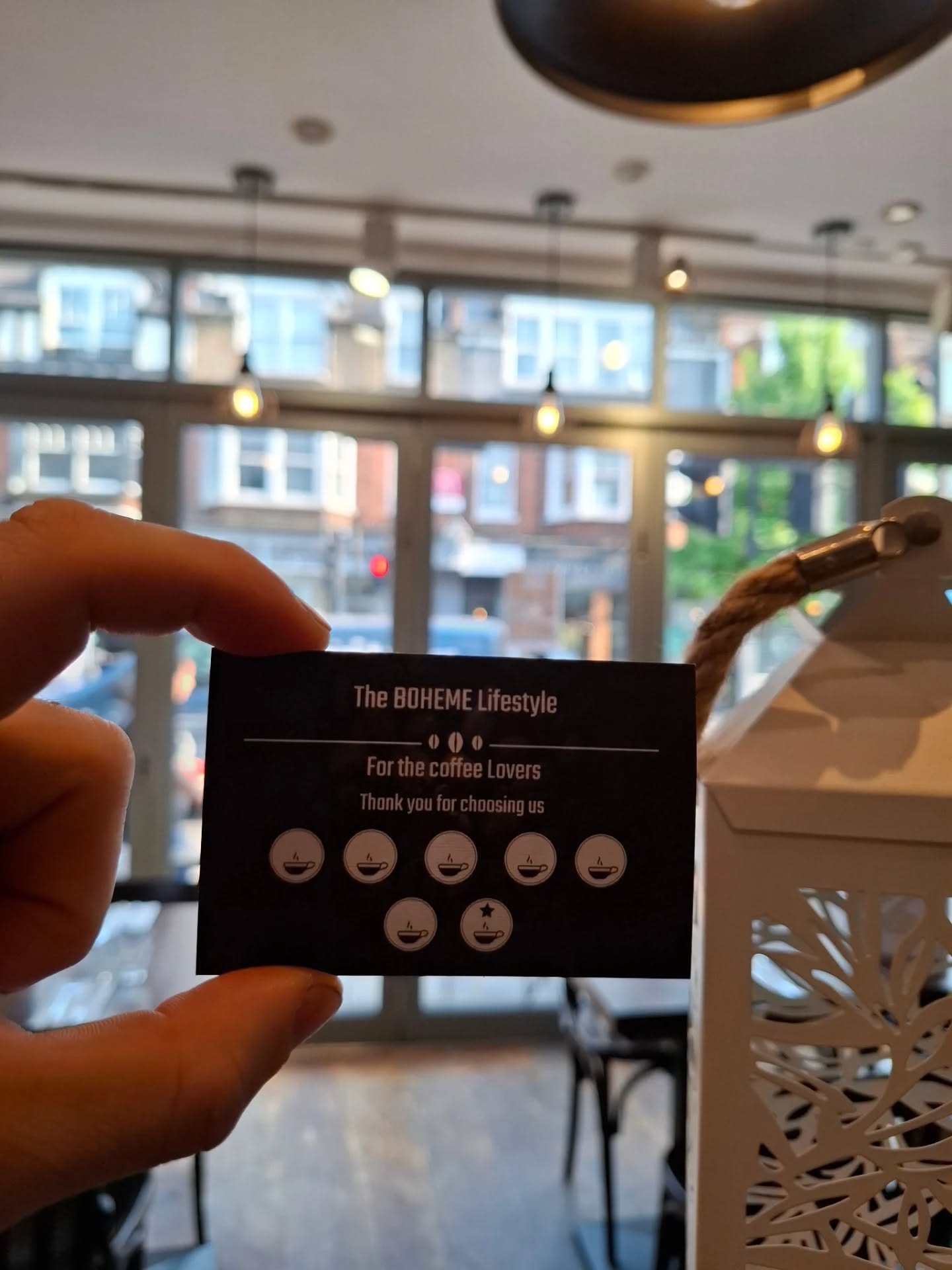 Loyalty card for the coffee lovers☕
Are you a coffee lover?