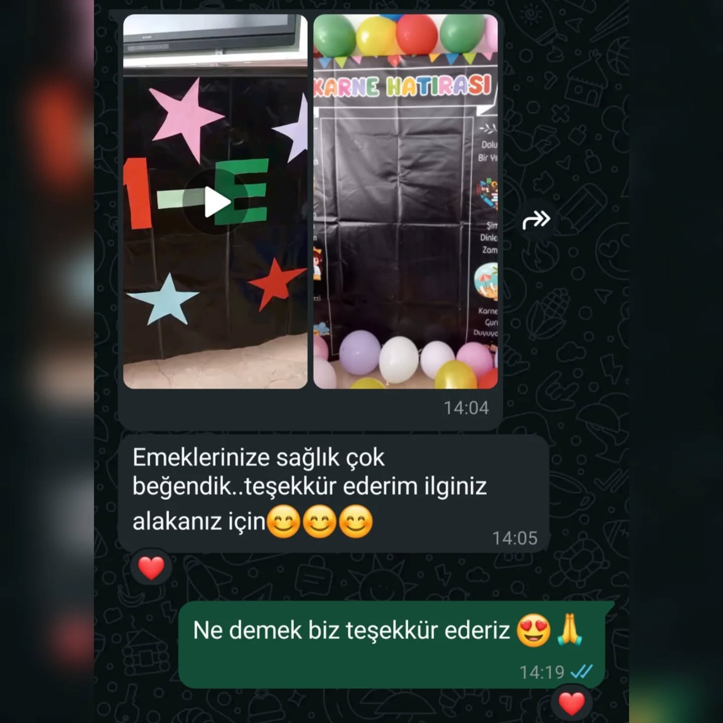 📚 Tatlı bir yorgunluk, koca bir yılın ardından gelen hak edilmiş mutluluk! 🎉
Karne hatırası panomuzla miniklerin bu özel gününü renklendirdik.
Anılar birikti, başarılar taçlandı, yüzlerde kocaman gülümsemeler oluştu!
Siz de karne günü hatıralarını ölümsüzleştirmek isterseniz, özel tasarımlarımızla yanınızdayız. 💌
#karnehatırası #karnepanosu #okulhatırası #kişiyeözeltasarım #anıpanosu #karnegünü #karnekutlaması #çocuklaragüzelanılar #hatırapanosu #okulyılıfinali #panotasarımı