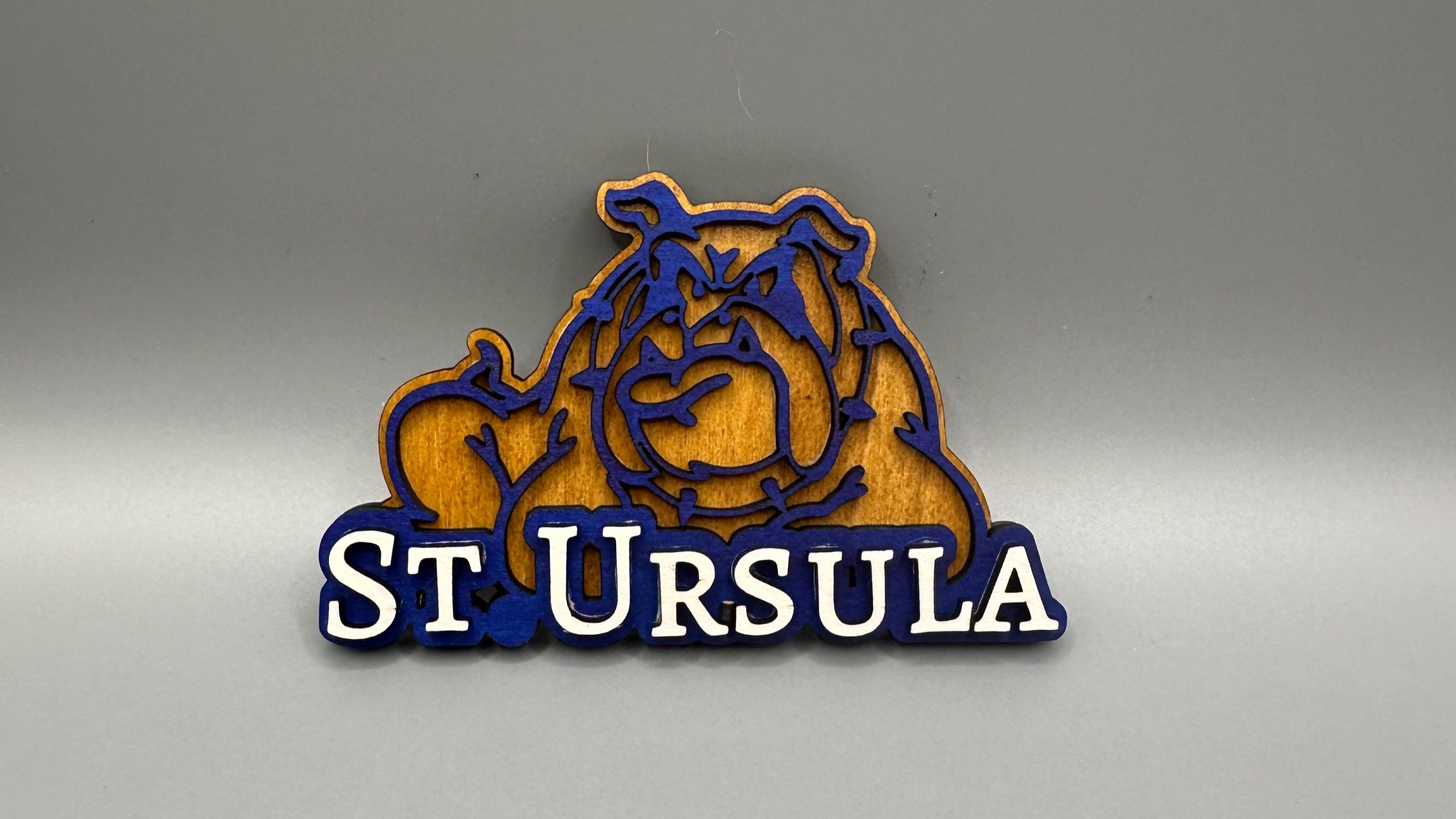 Looking for a school ornament, sign, coaches gift.... here are a few examples. #ornament #coachgift #walnuthillshighschool #saintursula