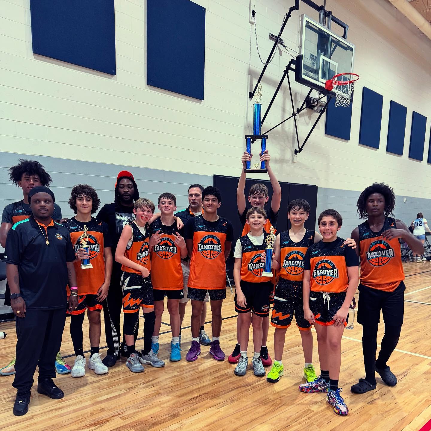 And just like that, our Tampa Takeovers are H2G champs! What a way to end the season. Proof that hard work and persistence prevails! 💪🏼 💥🏀