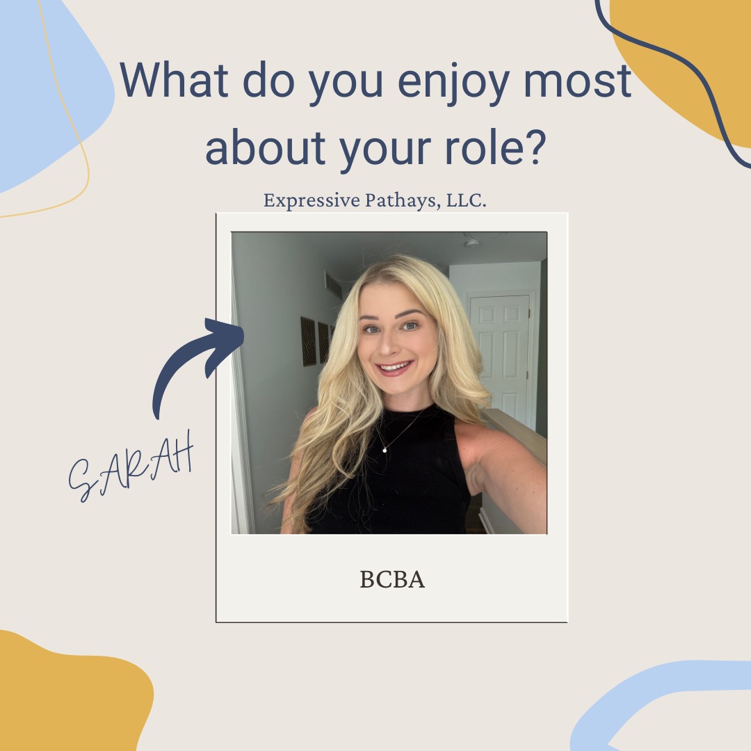 Motivational Monday 💙
“What I love most about being a BCBA is the opportunity to work closely with clients and their families to create individualized interventions that truly make a difference.”
"This field challenges us to learn, adapt, and grow, all while collaborating as a team and using data to drive meaningful outcomes.
It’s incredibly rewarding to know that the work we do has a lasting impact on a child’s future and well-being."
Let’s start this week with purpose and passion!
#MotivationalMonday #AppliedBehaviorAnalysis #BehaviorAnalysis #ExpressivePathways