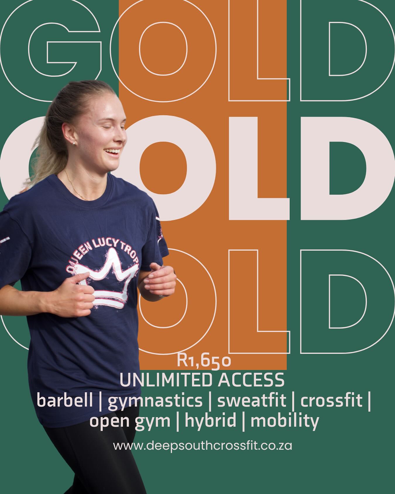 GOLD MEMBERSHIP 🥇
The "I'm all in, baby" 🫶
Unlimited sessions, unlimited classes, unlimited possibilities. Basically just an invitation to make Deep South CrossFit your second home 🏠
Join the pack 🐶