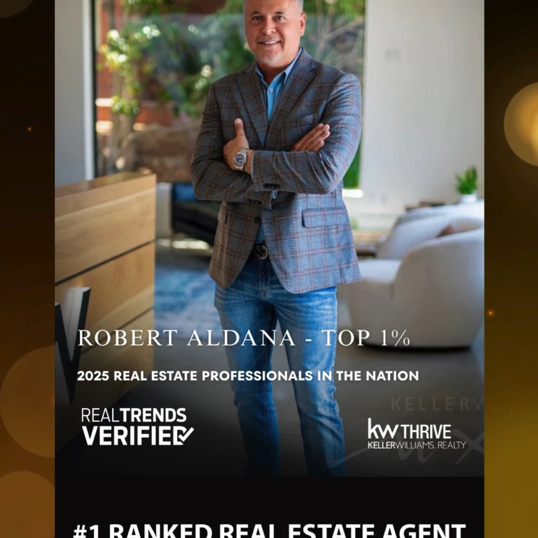 I want to reach out to ALL of you to say THANK YOU so much for your support, for referring me to your family, friends and neighbors and for putting your trust in me always with all your real estate needs.
Because of YOU, national reports have just been released and I have been ranked in the recent VERIFIED REAL TRENDS recognition awards as being in the top 1% of REALTORS® Nation Wide. What an honor. Wow.
And because of YOU, I am also the #1 ranked agent in ALL of Santa Cruz County out of about 2,000 agents with a volume of $25 million YTD. Again, what an honor. And yes, these are actually "verified" numbers. I am always happy to provide verified stats and would never make a claim that was not true or claim numbers that did not exist.
So THANK YOU a million times over. I appreciate you and I know that my success would not be possible without YOUR SUPPORT.
Always at your service, your friend in real estate,
ROBERT ALDANA
"The Locals' Choice"
REALTOR® | DRE #00921165
• YOUR SCOTTS VALLEY AREA SPECIALIST
• PROUDLY SERVING ALL SANTA CRUZ COUNTY
831-252-3959 Direct Line - Text
robert@robertaldana.com
www.robertaldana.com/testimonials
