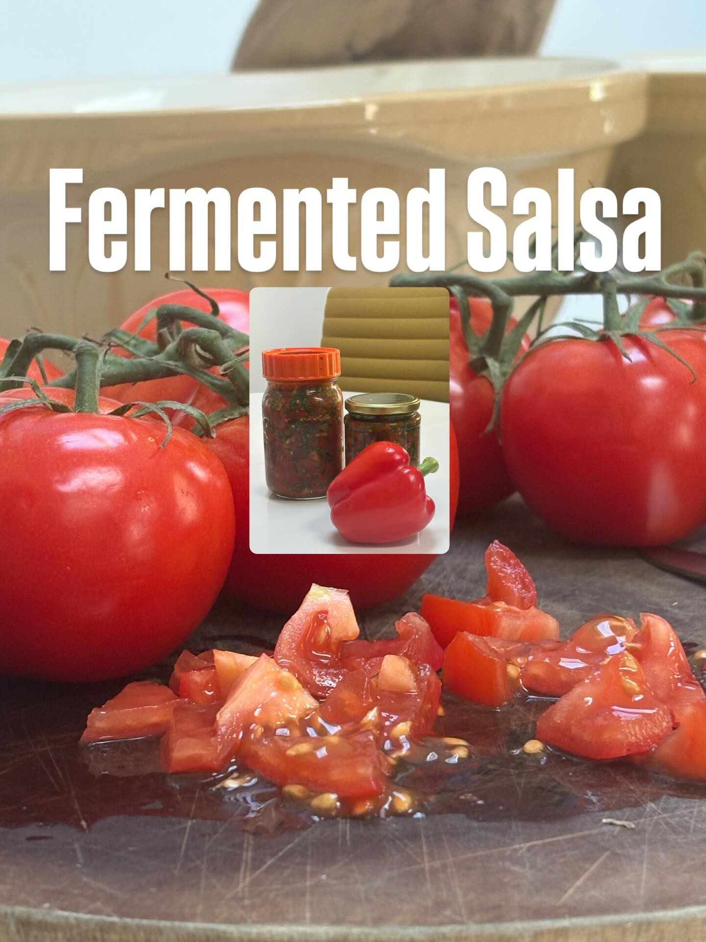 We have been testing a fermented salsa recipe this afternoon and it is absolutely delicious…we can’t wait to share this delight with you! 21st June and 25 July @ 7pm Book soon to avoid disappointment xxx
