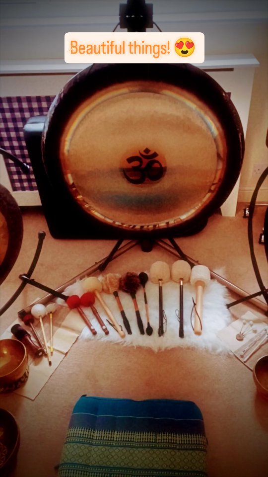 Today I'm working on my set up for my first Sunday evening "Gong Bath Meditation", which is on 15th June 8pm at Lee Complementary Health Centre.
There are 3 spaces still available - visit my website for more information and to book:
www harmonycomplementarytherapy.com/sound-baths
#soundhealing #gongbath #soundbath #soundtherapy #om #jupiter #paistegongs #epicmallets #himalayanbowls #oceandrum #koshichimes
#lee #hithergreen #blackheath #catford #mottingham #grovepark #eltham