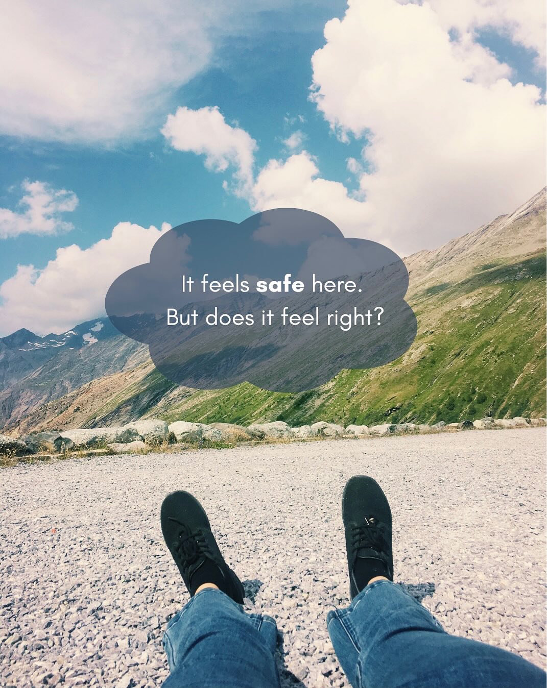 It feels safe here.
But does it really feel… right?
Sometimes we call it ‘comfort zone’,
but maybe we’ve just gotten used to not changing.
To keep the ache quiet.
To shrink the dreams
until they don’t stretch us anymore.
It’s not easy to take action,
not when uncertainty feels louder than clarity.
But change doesn’t always need a leap.
Just one small step
in the direction of what feels true to you.
Maybe you’re not stuck.
Maybe you’re just scared.
And maybe, that’s the sign it’s time to do something you don’t normally do or have never done before.
Do it, even if you’re scared and might struggle.
Session 5 will focus on the fifth inner dimension of the IDGs - ACTING.
We will hold a space for you to reconnect with your vision and intention to initiate the butterfly effect.
Together, we will take our first small step with hope, optimism, and perseverance.
→ Link in bio to join us.
#innerdevelopmentgoals #actionmatters #onlineprogram #personaldevelopment #wellbeing #change #butterflyeffect #empowerment #creativity #art #nature #aesthetics #comfortzone #takerisk #growth #development #selfleadership #future #vision