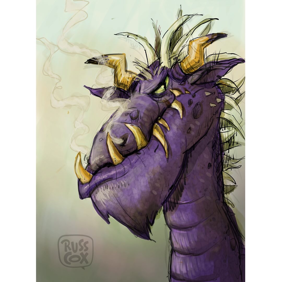 I was playing around with Krita at school today. It’s the first time I used and liked the results, but I will stick with Clip Studio. #dragon #characterdesign #digitalsketch #digitalart #krita #illustration #childrensbook #graphicnovel #graphicnovelillustration #kidlit #kidlitart #instaillustrator