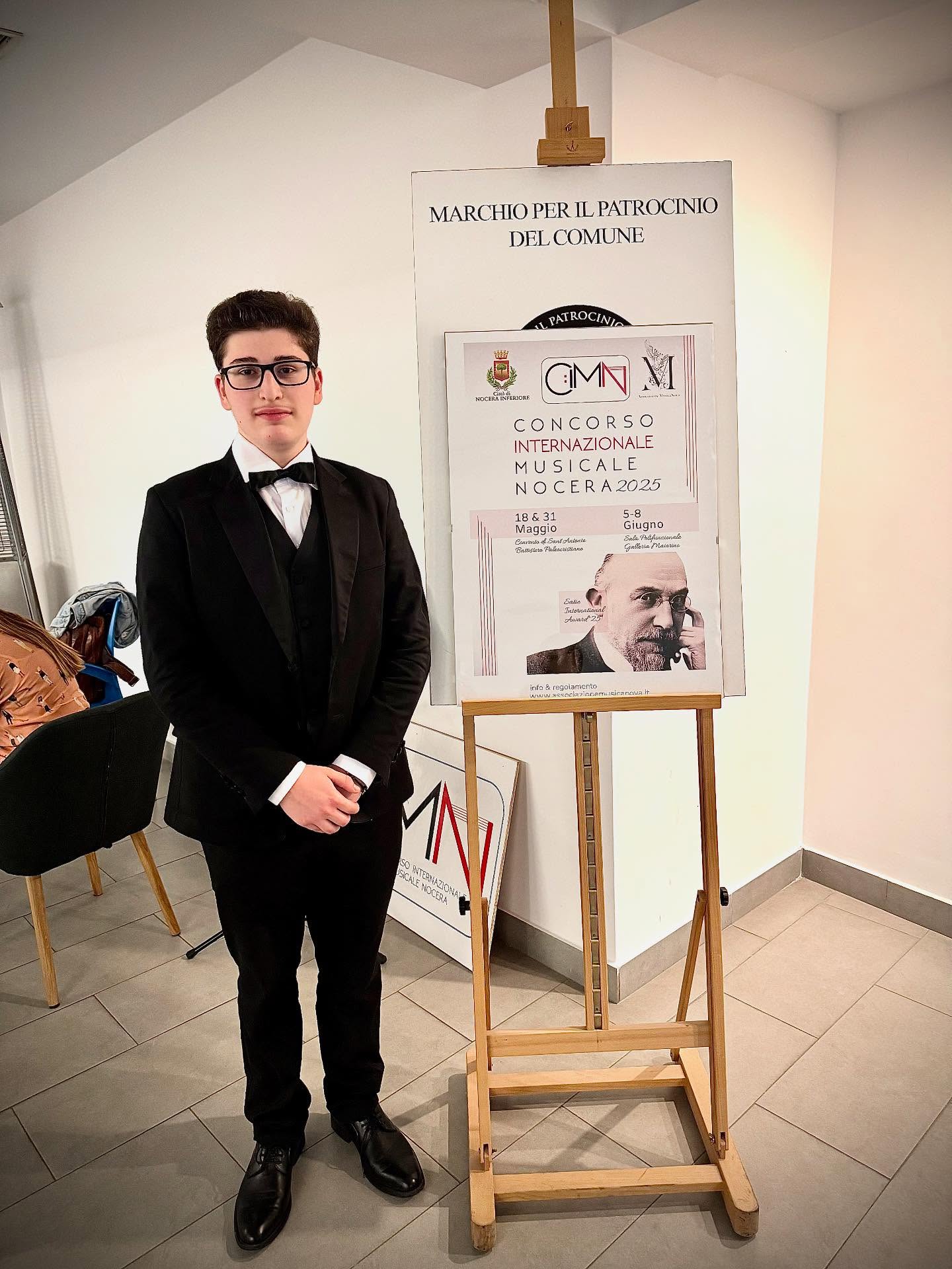 CIMN - Concorso Internazionale Musicale Nocera
1^ Premio Assoluto 100/100 Cat. G 🎹🔥
S. Rachmaninoff - Prelude Op. 23 No. 2
F. Liszt - Études d’exécution transcendante No. 4 “Mazeppa”
M. Ravel - Miroirs No. 4 “Alborada del Gracioso”
I. Stravinsky - “Danse Russe” (après Pétrouchka)