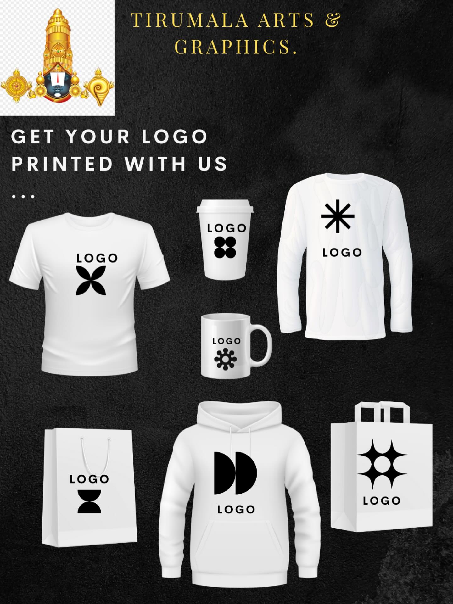 Get your logo printed with us. We are here to show your brand. #logoprinting #logos #business #printing