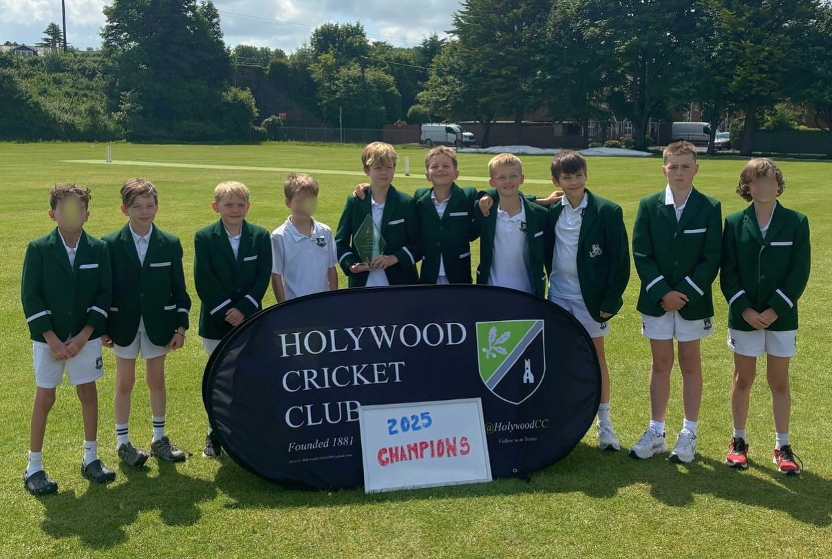 Our summer of sporting success continues with our Upper Junior Boys Cricket Team crowned champions at the annual @holywoodcricketclub1881 Kwick Cricket Tournament.
The boys performed fantastically both on and off the field and were well deserved winners 🏆