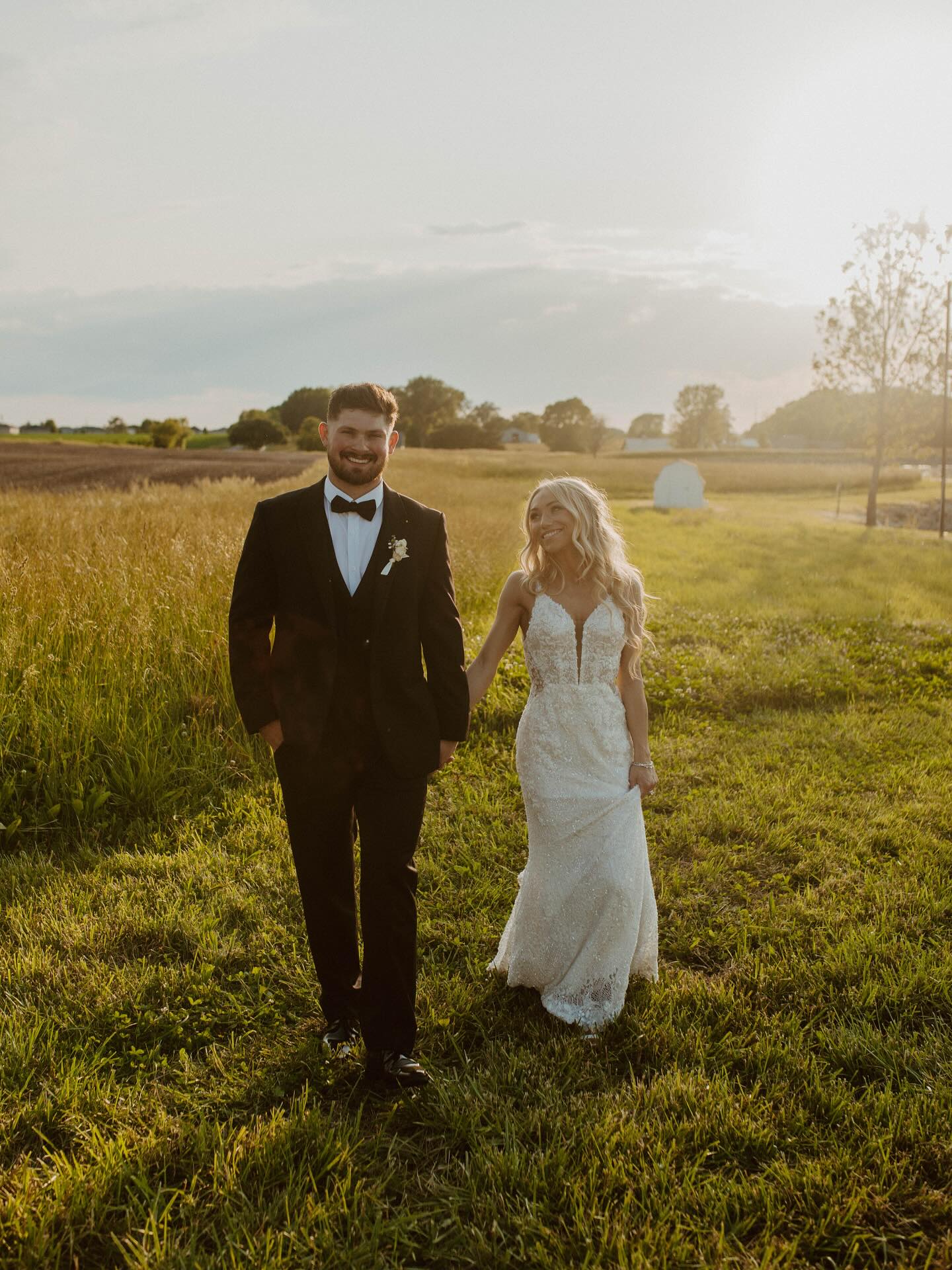 Brooke & Levi. Married. ❤️ When you talk to a couple for a year or more leading up to their wedding and then get to see smiles like this on the day of their wedding… you feel incredibly blessed to be a wedding planner. From having their favorite bible verse framed on display at the reception, to having personalized chocolates at each place setting thanking their guests for being present … their day was as beautiful as their souls are! Thank you to their vendors who truthfully gave them an amazing day: Venue: @lonesummitranchevents Catering: @brancatoscatering Photographer: @morgan_mariephotography (you’re amazing!). Videographer: @clydejohnsonfilm (Also amazing!) Hair & Makeup: @paradisebeautykc Florist: @botanicalfloraldesigns Cake: @_sugarspicecatering DJ: @dj.connection