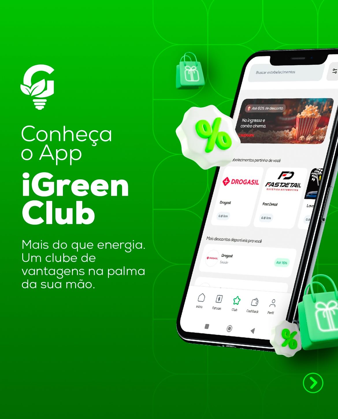 Você pode #economizar até 15% na conta de luz com a solução da iGreen. Basta fazer a adesão #GRÁTIS! Sem equipamentos, sem investimento, sem obras, só com o cadastro da conta. 🔋
E ainda ganha acesso ao melhor clube de descontos do Brasil, válido em mais de 60.000 estabelecimentos e principais marcas! 🤑
Entre no site da Bio e saiba mais ☀️
#desconto #energiasolar #conta #luz #economia #economizar #clubededesconto #igreen #energy #descobrir #viral #energiarenovável #energialimpa