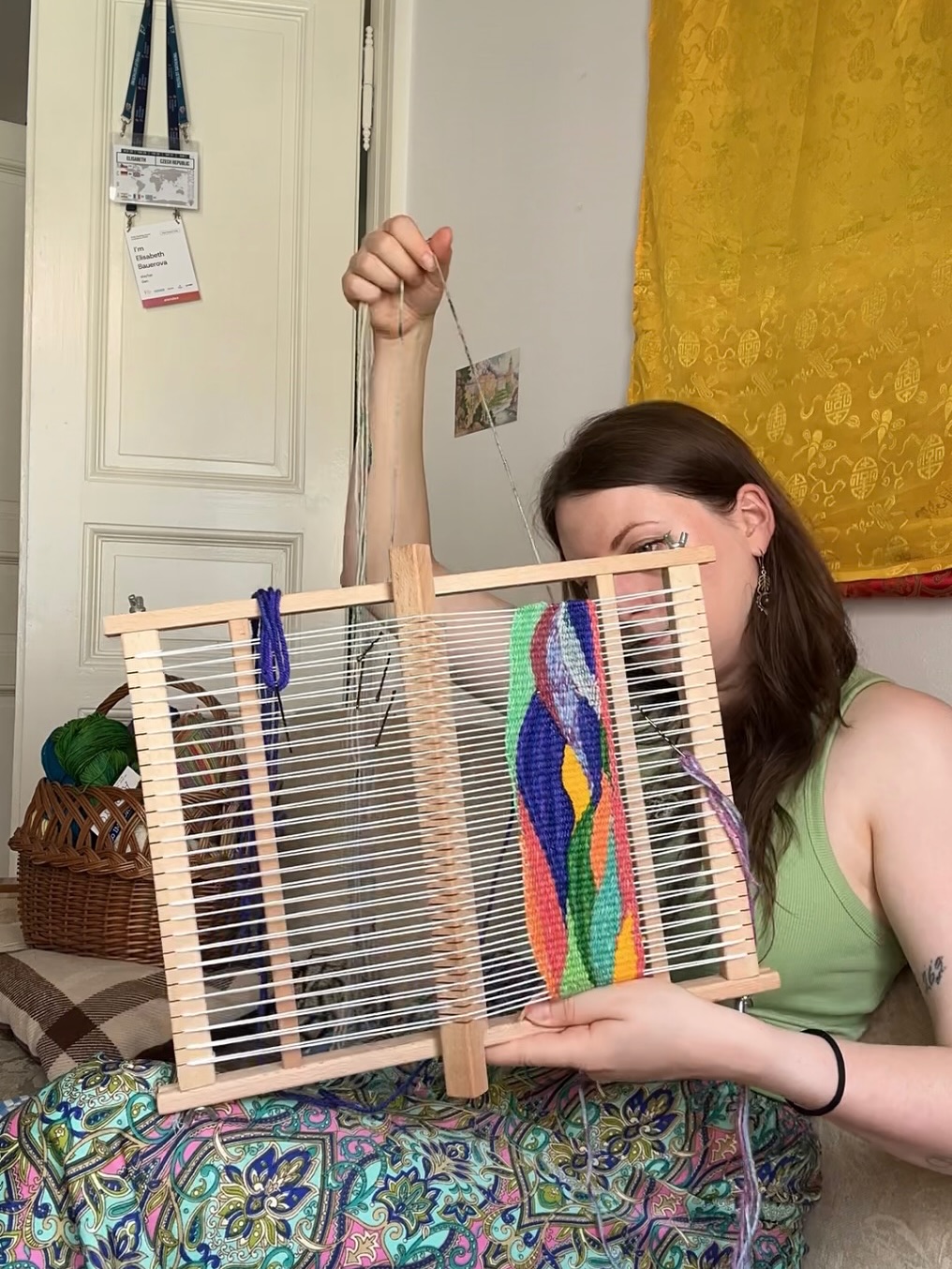 Photo #3 is me containing myself when I ran out of the color I needed. 🫣
#carpet #diary