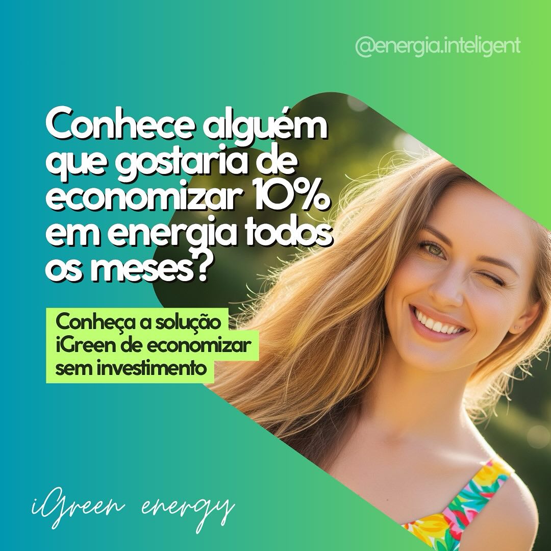 Você pode economizar até 15% na conta de luz com a solução da iGreen. Basta fazer a adesão GRÁTIS! Sem equipamentos, sem investimento, sem obras, só com o cadastro da conta. 🔋
E ainda ganha acesso ao melhor clube de descontos do Brasil, válido em mais de 60.000 estabelecimentos e principais marcas! 🤑
Entre no site da Bio e saiba mais ☀️
#desconto #energiasolar #conta #luz #economia #economizar #clubededesconto #igreen #energy #descobrir #viral #energiarenovável #energialimpa
