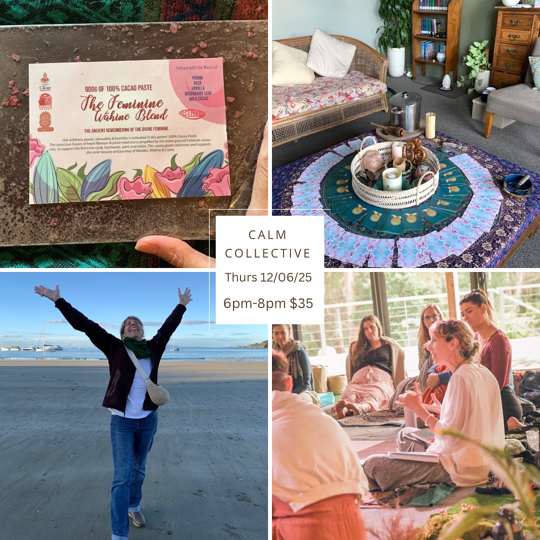 Calm Collective our bi monthly women’s wellness circle is happening this Thursday, June 12 on the full moon. 🌕
Happening from 6 PM till 8 PM. We kick off with our wonderful cacao ceremony which I’m excited to be using Mamamuti’s Wahine blend. @mamamuticacao
I will then share some of my top tips to stay warm this winter based on my knowledge of Ayurveda. A topic that I am been familiar with for the last 20 years. We will also practice a little bit of somatic movement to release stress from our bodies and engage in some self massage on our feet with some organic sesame seed oil.
Following this practice, (and washing our hands)😅, we will delight in a homemade (cooked by myself) plant-based dinner.
do you live in Auckland? Are you needing a little bit of a boost to connect with other like-minded ladies who want to improve their well-being, health and just feel a little bit more relaxed?
Join me this Thursday!
You can book in by sending me a direct message. $35 per person.
@the_loft_yoga_lounge
@spirited_gitavali #theloft #riseupyourlife #wellnesscircle #womensupportingwomen #womenempowerment #womencircle #mamamuti #ayurveda #yinyoga #selflove❤️