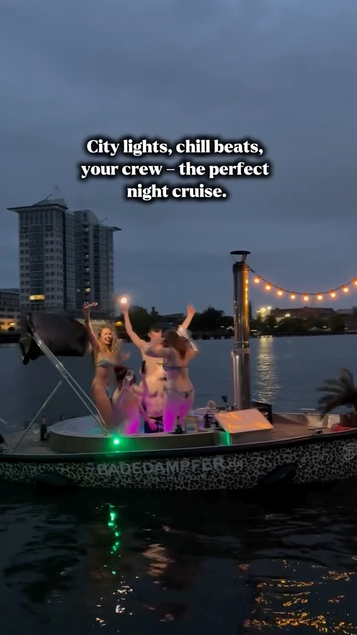 This isn’t just a boat ride. It’s the ride your group will talk about all summer.🤩
Get your slot booked at www.badedampfer.de for an amazing summer group experience.
#BadedampferBerlin #BerlinSummerVibes
#BoatPartyDeal #FloatingFun #groupgoals
#BubblesAndBeats #HotTubCruise #BerlinBucketList #wellnessonthewater #grouptours #grouphangouts