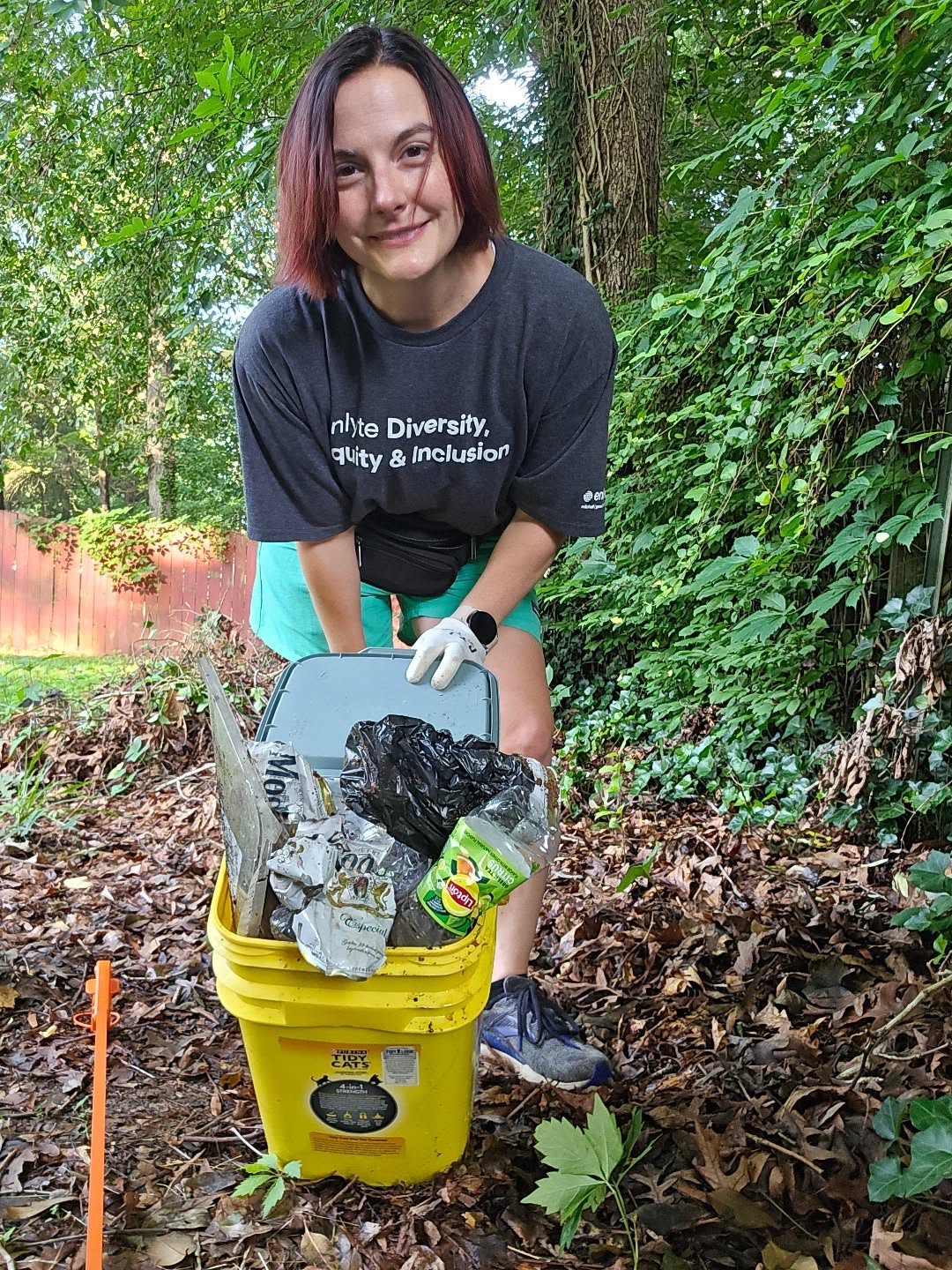 Definitely a work day, but first - trash!
Love these days that start with a morning walk through my neighborhood. 6 pounds of trash and recyclables collected along the way.
#LoveYourNeighborhood #NeighborhoodPride #NeighborhoodCleanup #TrashCleanup #KeepNatureWild #wildkeeper #ProtectBirds #ProtectWildlife