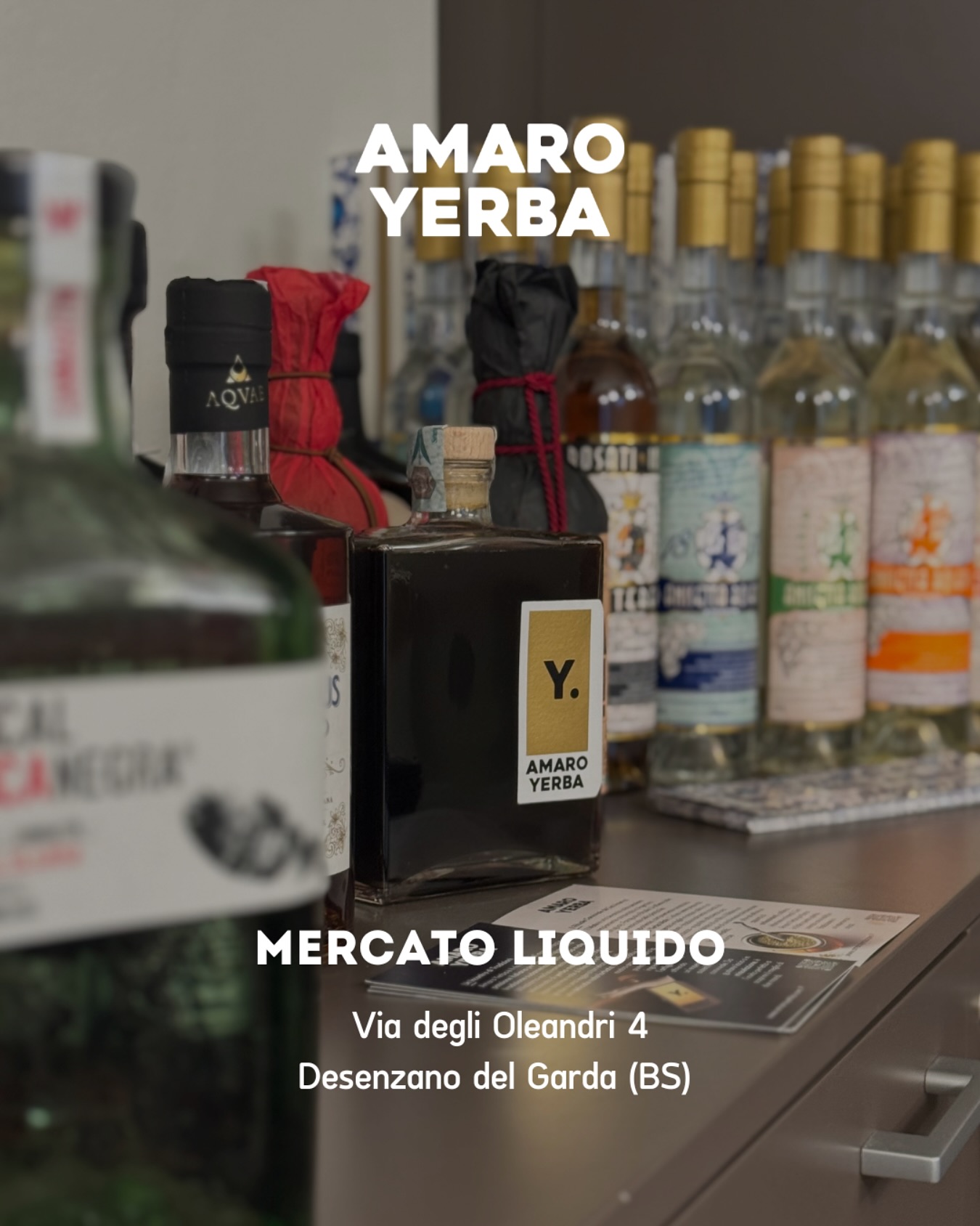 Amaro Yerba è già di casa sul Lago di Garda!
Da qualche tempo potete trovarci anche in questa splendida zona, grazie al lavoro di @mauriziosalvowine di Mercato Liquido, che sta facendo conoscere il nostro amaro a una rete di locali selezionati.
Sono realtà che sanno riconoscere e valorizzare le piccole produzioni artigianali, attente alla qualità e alla ricerca. Ed è un orgoglio far parte di questa visione del bere bene, autentico e consapevole.
#amaroyerba #amaroitaliano #yerbamate
#mercatoliquido #lagodigarda #berebene #artigianale