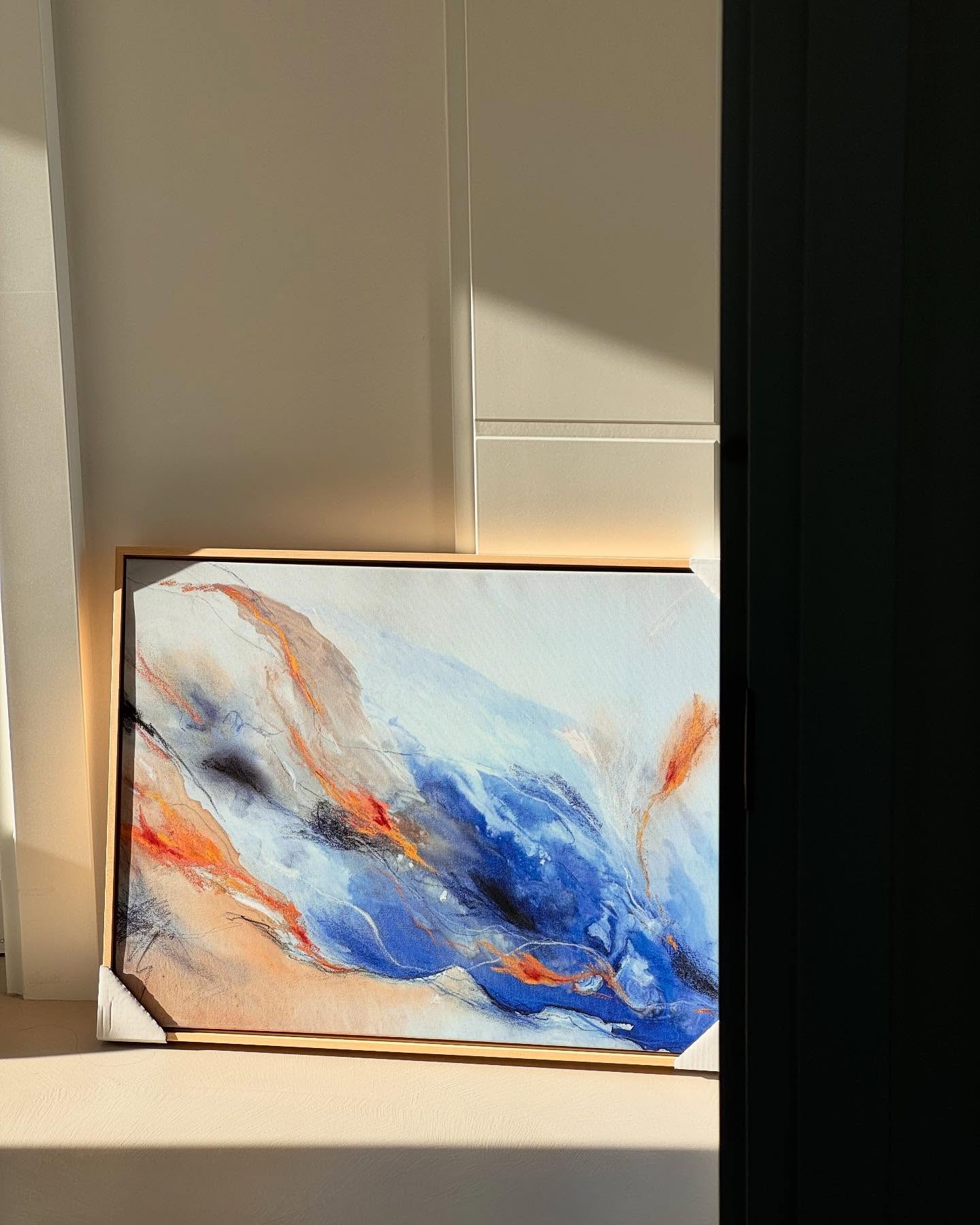 A curator said that if you’re looking to invest in art, a good start is to support a local artist *of your time* so the piece(s) will grow with you as the artist grows too.
Thank you to Stefan and Susan for choosing to support their local artist ✨. I am Unstoppable canvas print fits into their home like it was always meant to be there 💙🩵💙
#abstractart #affordableart #artcollector #supportlocalartists