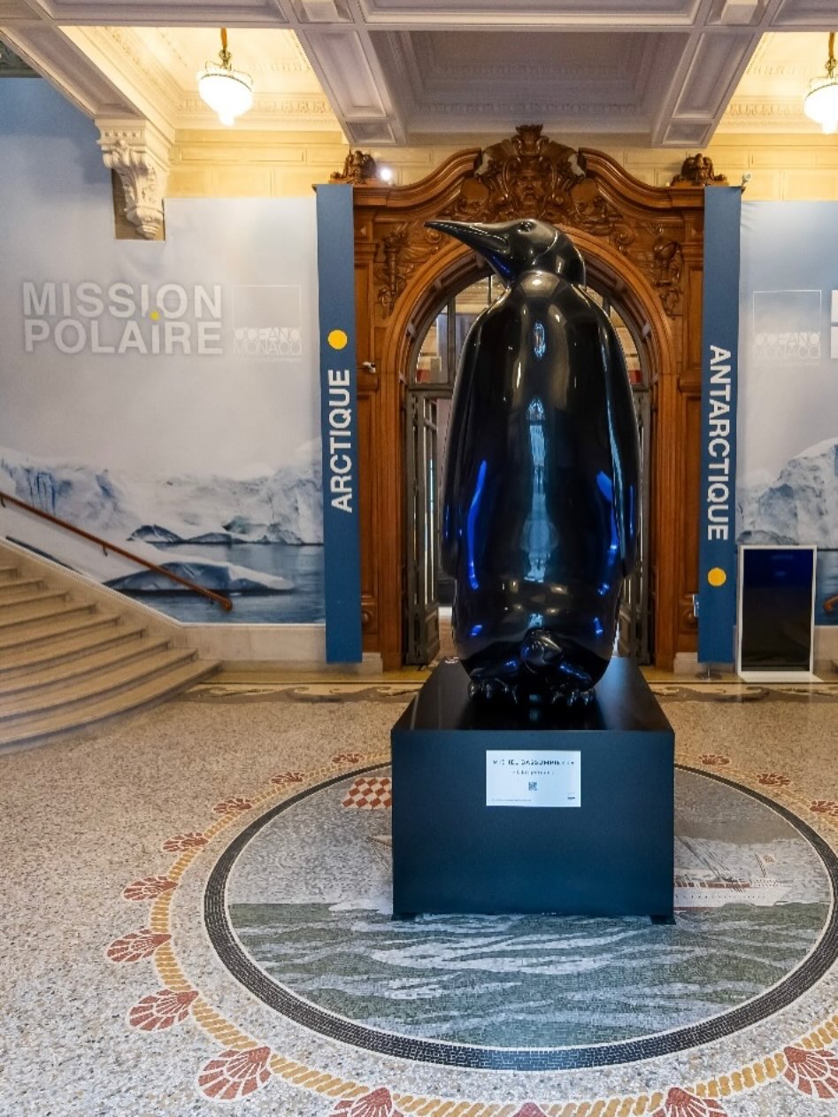 🌊 Congrès de l’Océan – Nice 2025 🌊
À l’heure où les regards du monde se tournent vers Nice pour penser à l’avenir des océans, l’œuvre « L’Empereur » incarne la puissance tranquille et la vulnérabilité du vivant.
Le manchot, figure emblématique des pôles, interpelle sur l’urgence de protéger les écosystèmes marins menacés.
Exposition les « Géants des Glaces » - Musée océanographique de Monaco 2024.
📸 Frédéric PACOREL
#unco #océan #michelbassompierre #nice #protectiondesoceans