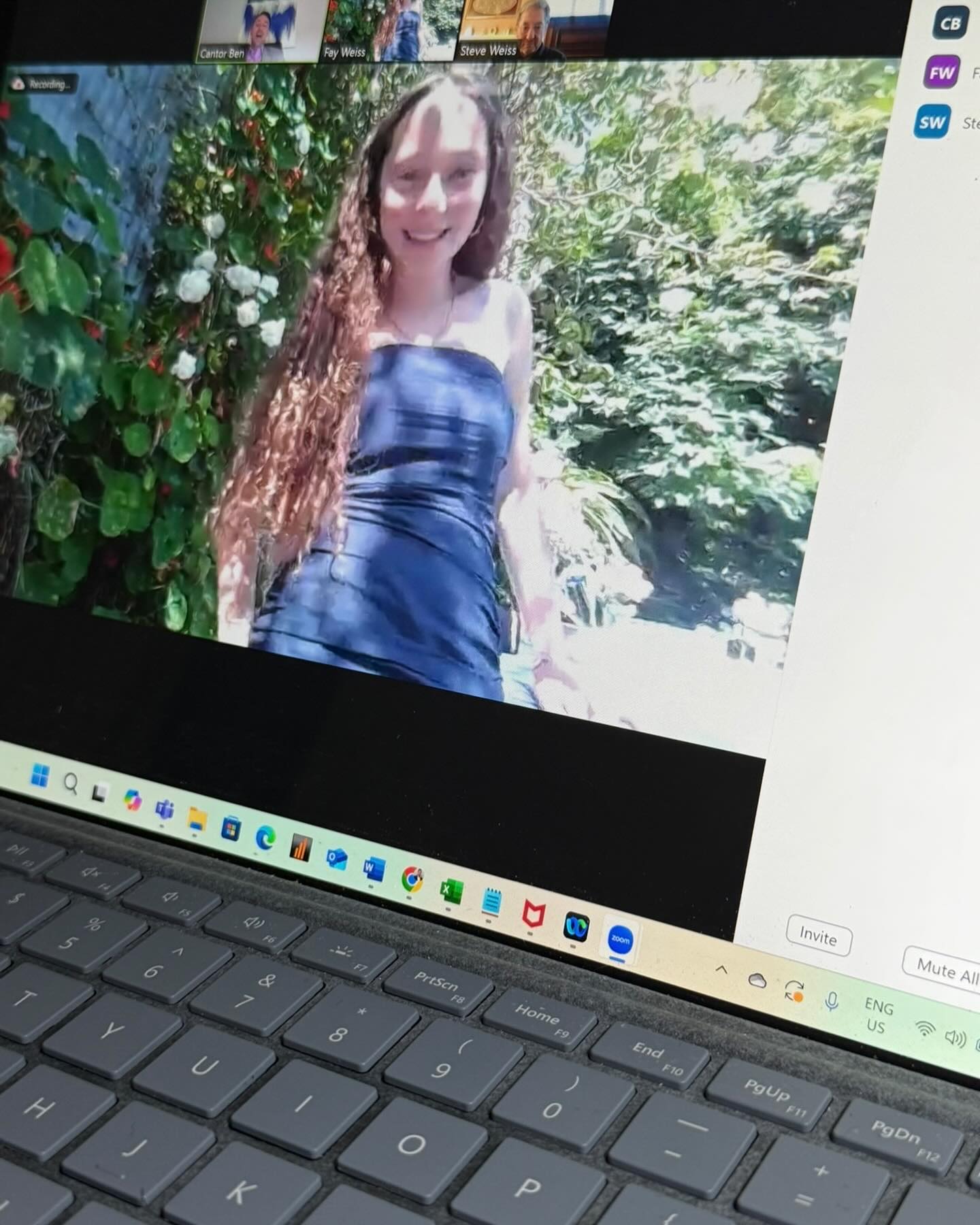 My online bat mitzvah student from California! So proud #batmitzvah #jewish #party #celebrate #barmitzvah #family #mentor #lifecoach #teacher