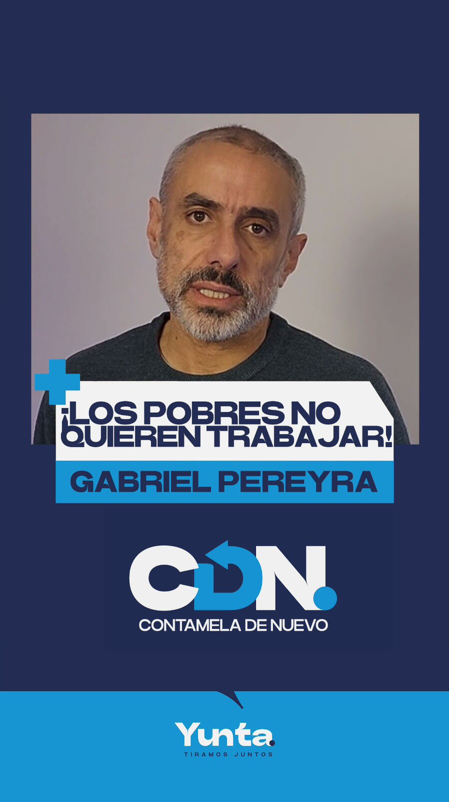 ¿Los pobres no quieren trabajar?
¿Viven de la asistencia social?
Un nuevo “Contámela de nuevo”.
Por @gabrielhpereyra y @diegoarios81