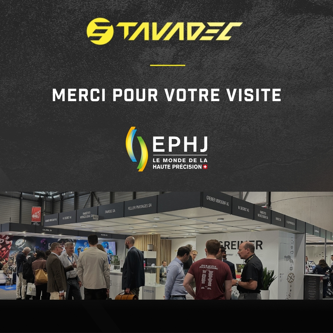 Quelle belle Ă©dition ! âš
Tavadec SA a eu le plaisir de participer Ă un stand commun dynamique et toujours animĂ© pendant les 4 jours de lâEPHJ 2025.
Merci Ă tous pour votre visite !
#tavadecsa #ephj2025 #networking #merci