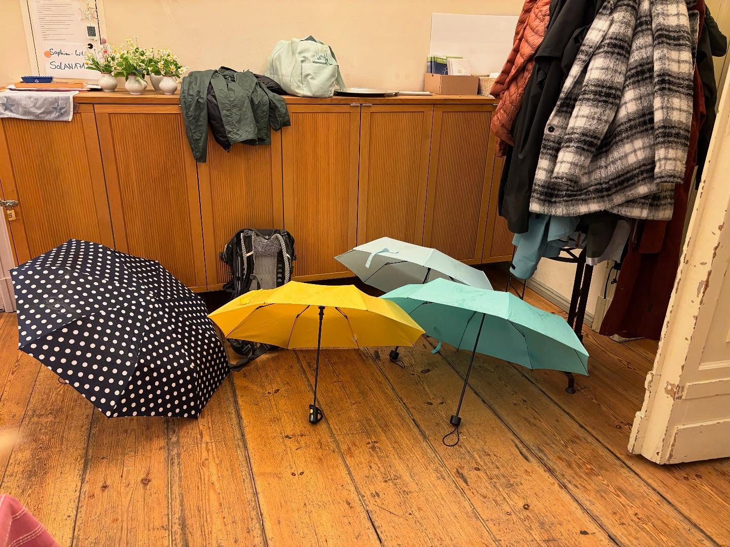 What‘s with the weather?! ☔️ Rainy rehearsal this evening…