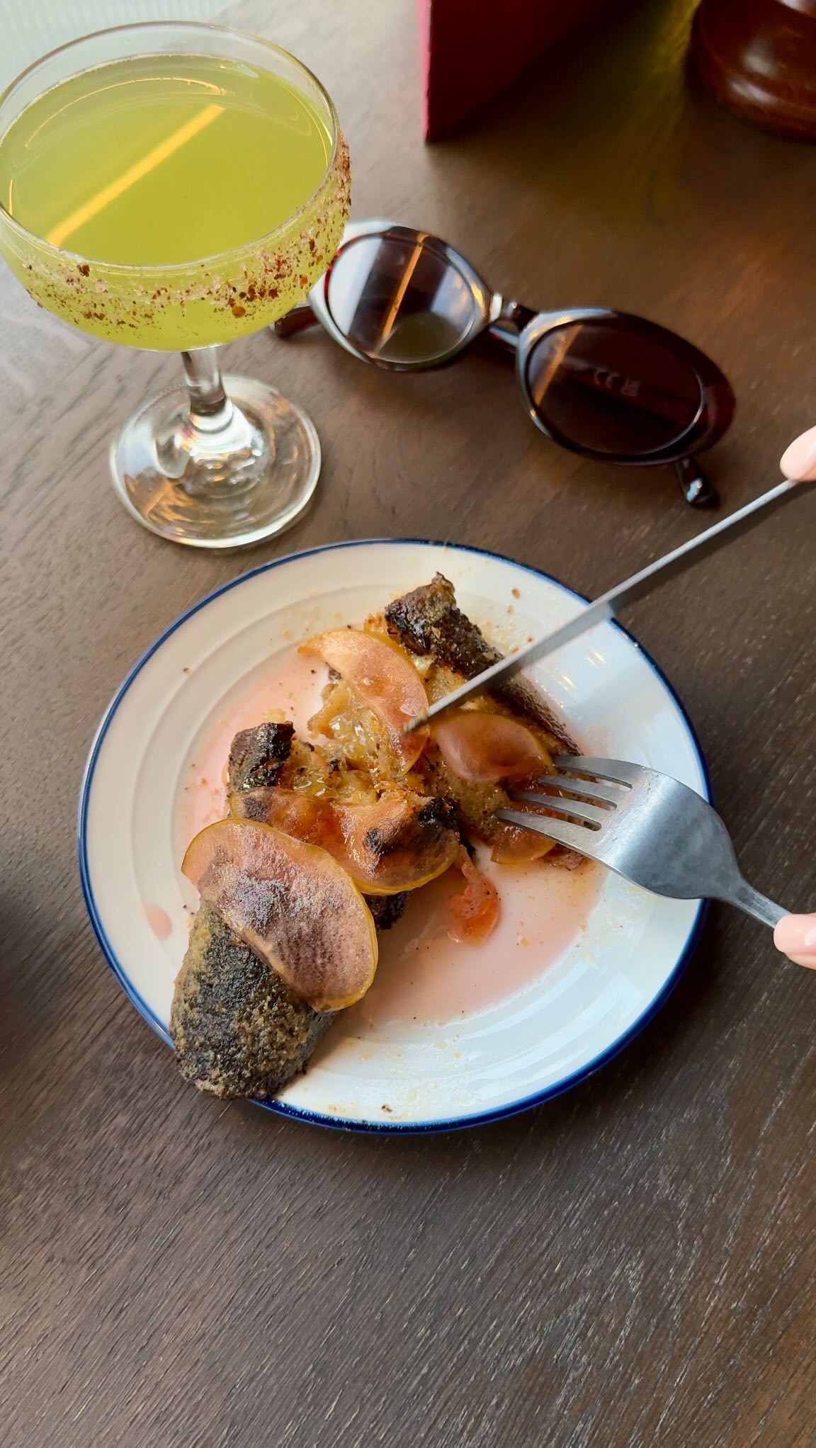 We’ve only got one thing on our minds: our Linseed French toast brûlée.
Crispy top, soft middle, dangerously good.