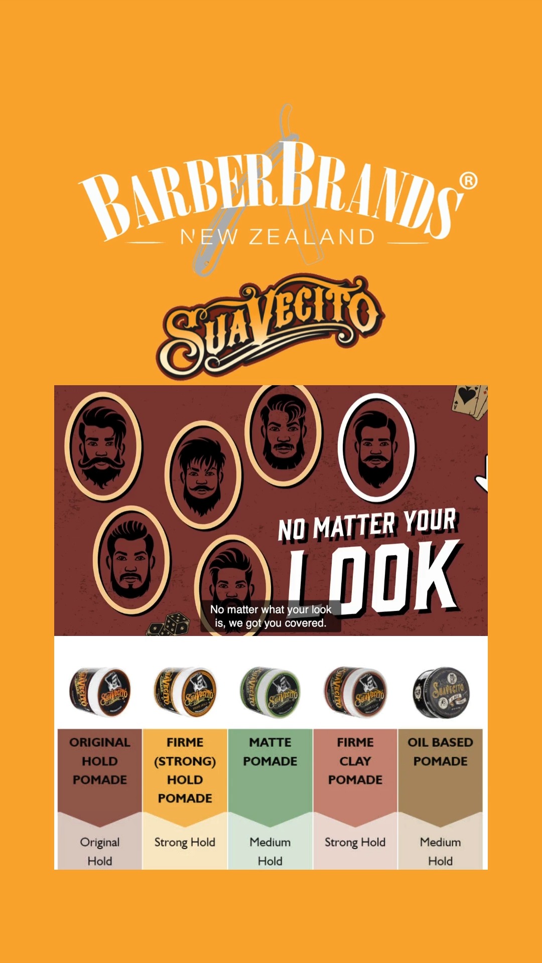 Check out Suavecito hair products that can help you achieve the hairstyle you've always wanted. A great success with clients and customers!
Link in bio
#barberbrandsnewzealand #barbersnz #nzbarber #queenstownbarbers #wellingtonbarbers #chchbarber #nzbarbershop #wellingtonbarber #aucklandbarber #nzbarbers