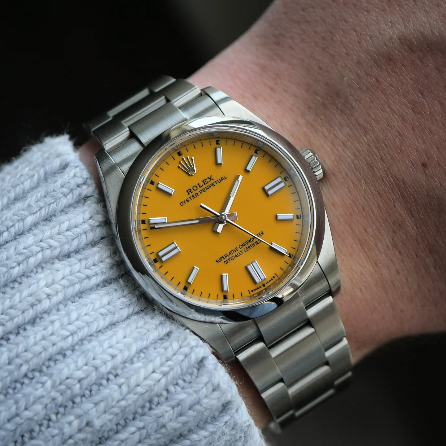 Rolex Oyster Perpetual 'yellow' ref. 126000
Sourced & Sold
#rolex #oysterperpetual #watch