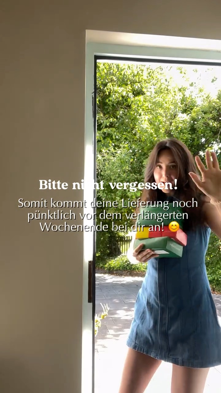 Versandpause und vorgezogene Lieferung! 🚚
• in dieser Woche wird aufgrund des Feiertags deine Sendung bereits am Mittwoch (das ist der 18.06.) zugestellt 📦
• demnach ist das auch die letzte Zustellung in diesem Monat! ☀️
Es gibt außerdem noch ein paar News ab Juli.😚
#naschenohnereue #gesundesessen #glutenfree