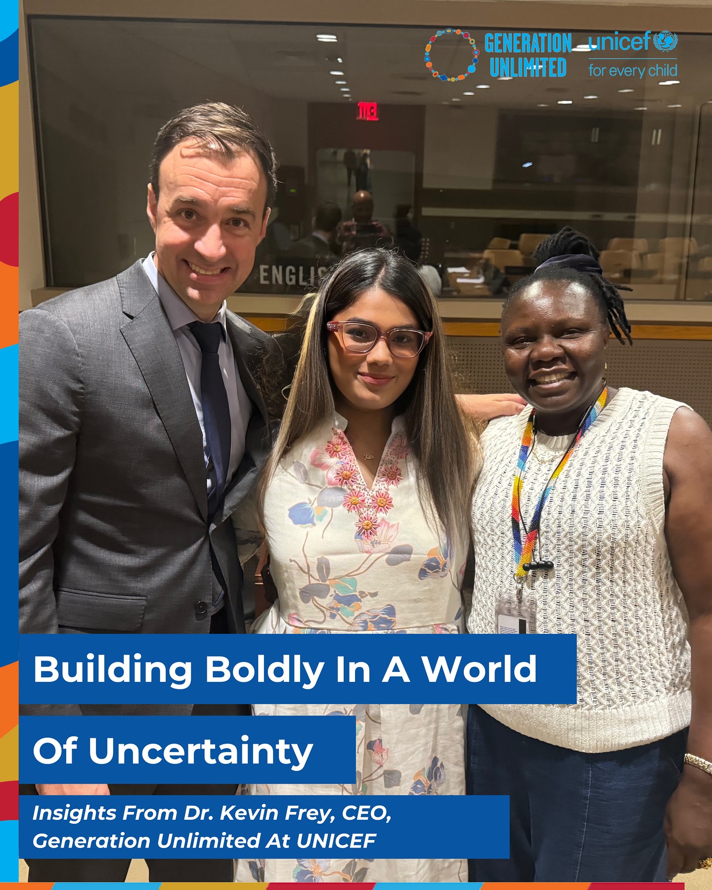 It’s not every day you get to learn from the CEO of one of the world’s largest youth centric public private partnership.
🙌It was an honour to join a very special mentorship discussion with Dr. Kevin Frey, CEO of Generation Unlimited (GenU).
As a youth advisor to Yuwaah Generation Unlimited in India and current part of the Global Young People’s Action Team (YPAT),I’ve had the privilege to witness how GenU is reshaping systems placing young people not only at decision-making tables, but directly in the process of co-creating solutions that scale.
👩💻From seats on the board to having us shape real program design and implementation that will go on to impact millions of youth across countries, GenU proves that youth don’t just belong in the room we belong in the blueprint.
So grateful to be part of a platform like Generation Unlimited that doesn’t just talk about youth empowerment it invests in it, every step of the way.
The discussion wasn’t just insightful,it was energizing.His clarity, ambition, and unwavering belief in young people’s leadership reminded me why bold ideas matter, especially when the world feels uncertain.
➡️Here are five leadership lessons I’ll carry with me after this insightful discussion with Dr. Frey.
⚡️From embracing constraint-led innovation to raising your hand for the hardest challenges. Because leadership in this moment isn’t about waiting for perfect conditions. It’s about showing up, doing hard things, and building anyway.
Swipe through to read the key takeaways.
#YoungAndLeading #LeadershipInsights #SystemsChange #SocialImpact #SDGs #BoldIdeas #YouthEngagement #InnovationUnderPressure