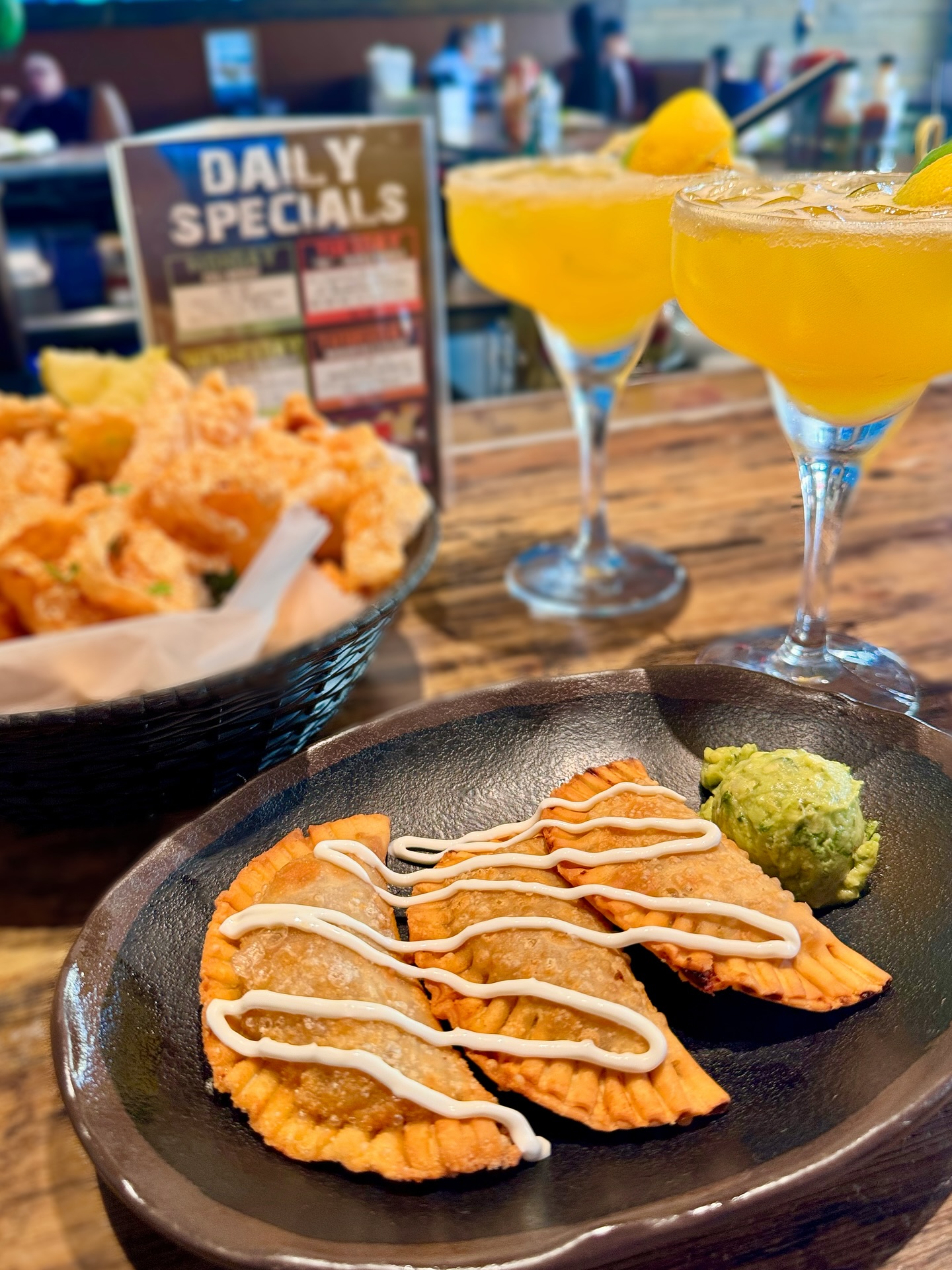 Need some Wednesday Motivation? We have just what you need! 😉🍹
Join us at Cabos Cantina and sit back with our Passionfruit or Loco Mango Margaritas! Or enjoy $5 Classic Margaritas from 3-6pm during our Happy Hour!
Say cheers to mid-week vibes!
.
.
.
.
#caboscantina #downtownfortmyers #swfl #margaritas #summervibes #swfl